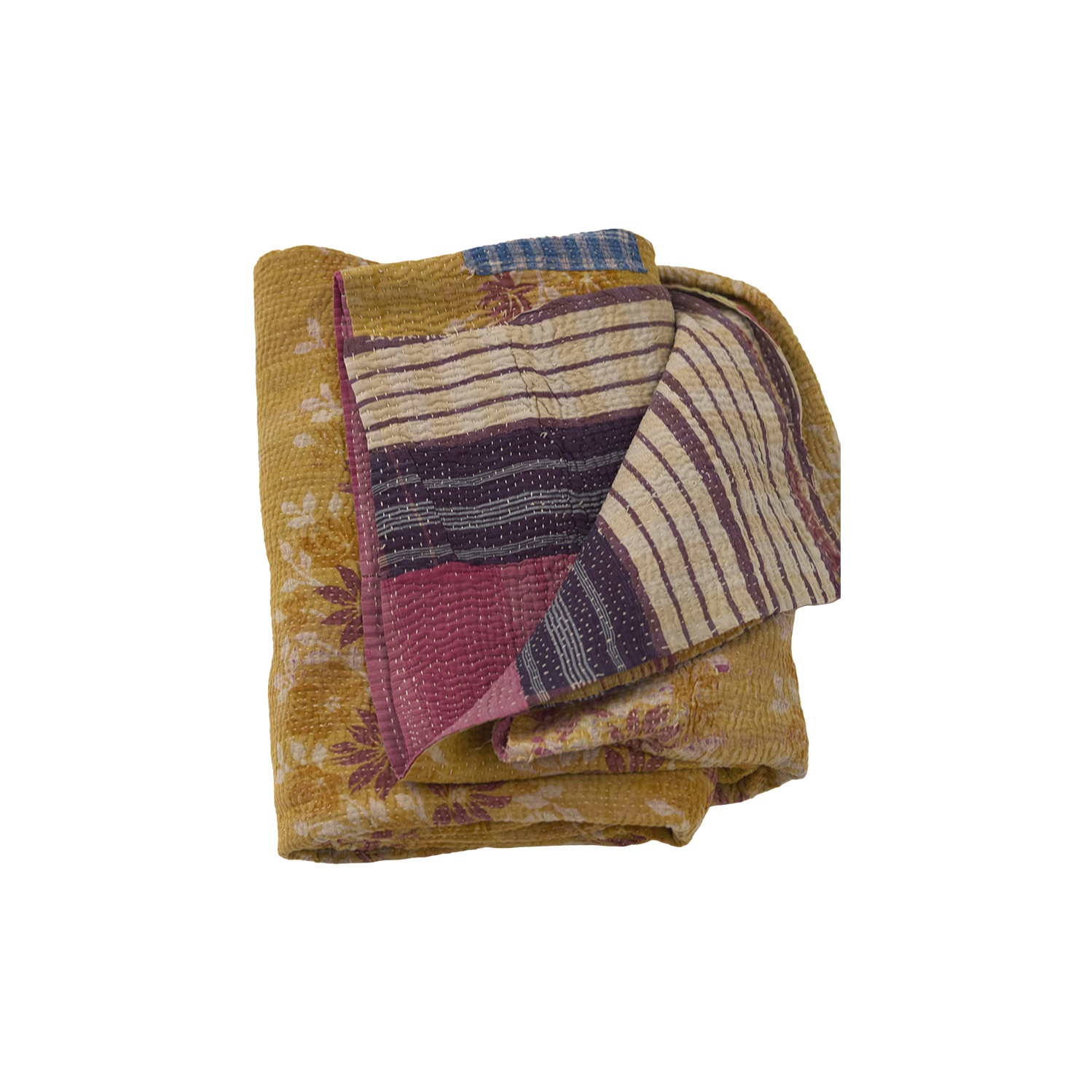 Vintage Kantha Quilt 13
