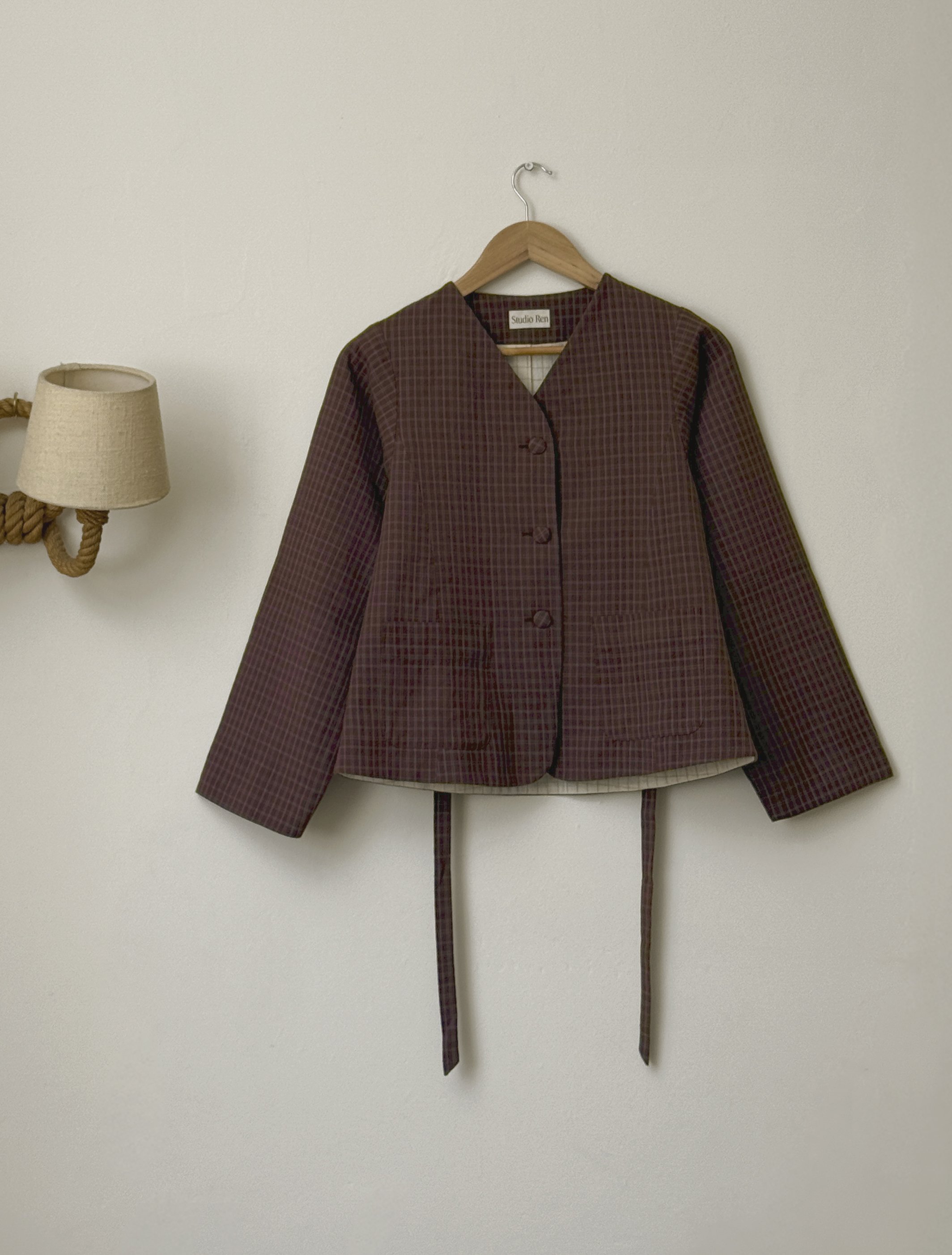 Rowen jacket | Mist check