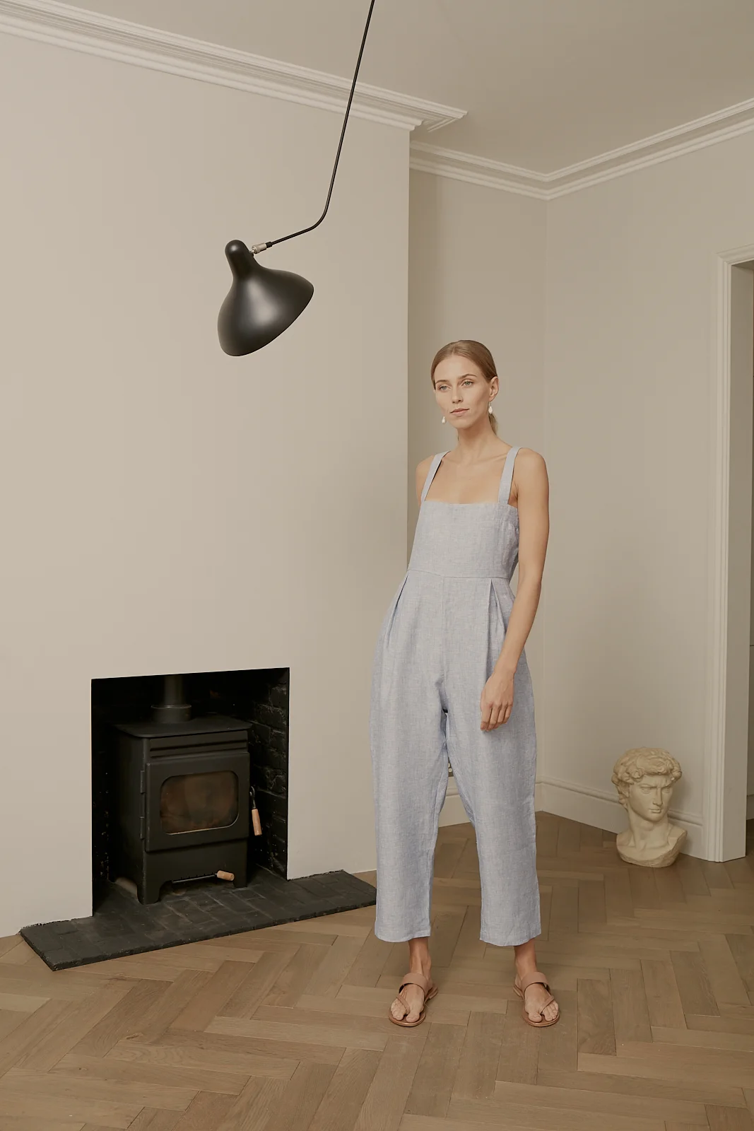 Ren London Gaby jumpsuit linen
