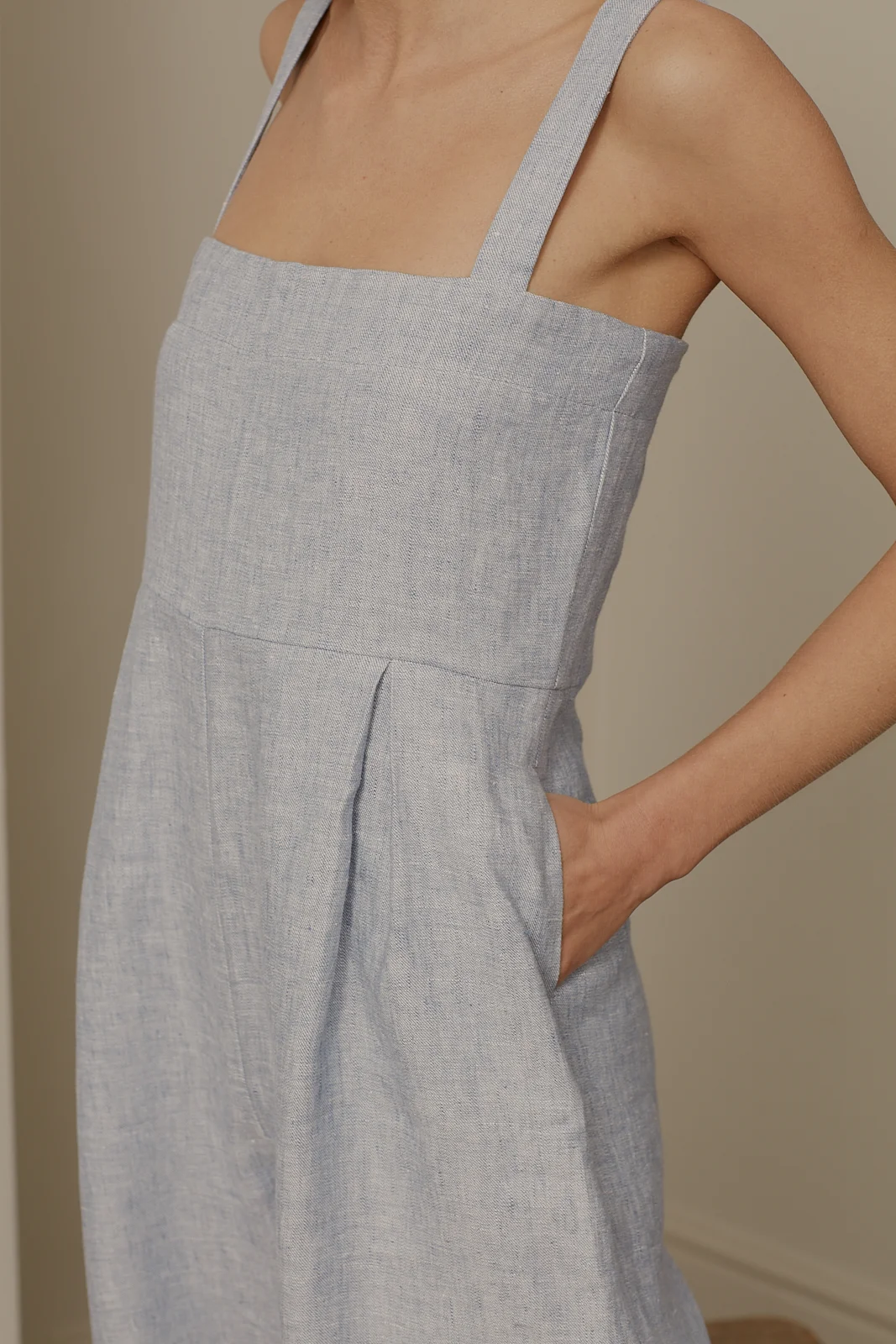 Ren London Gaby jumpsuit linen