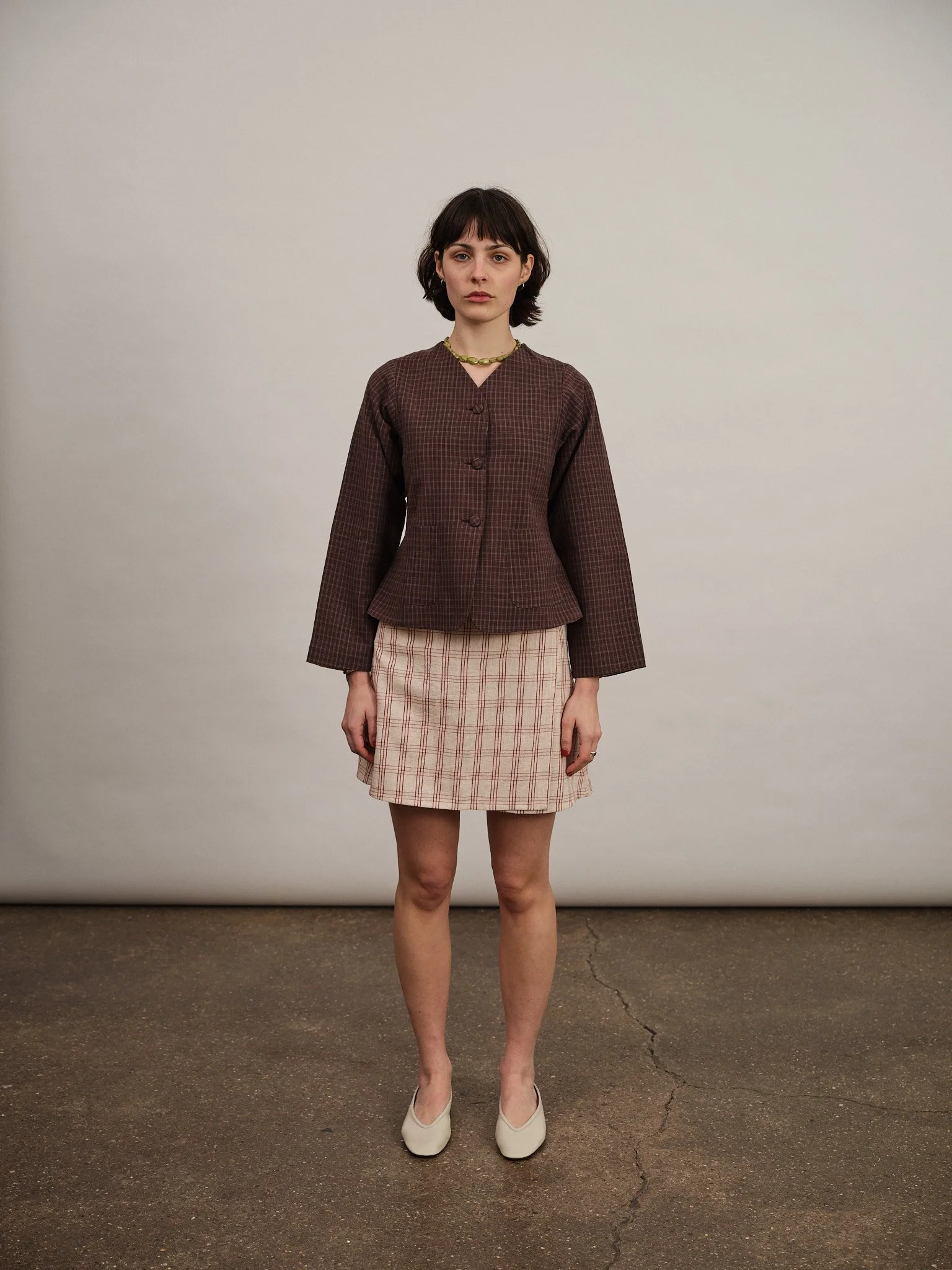 Rowen Jacket | Mist check