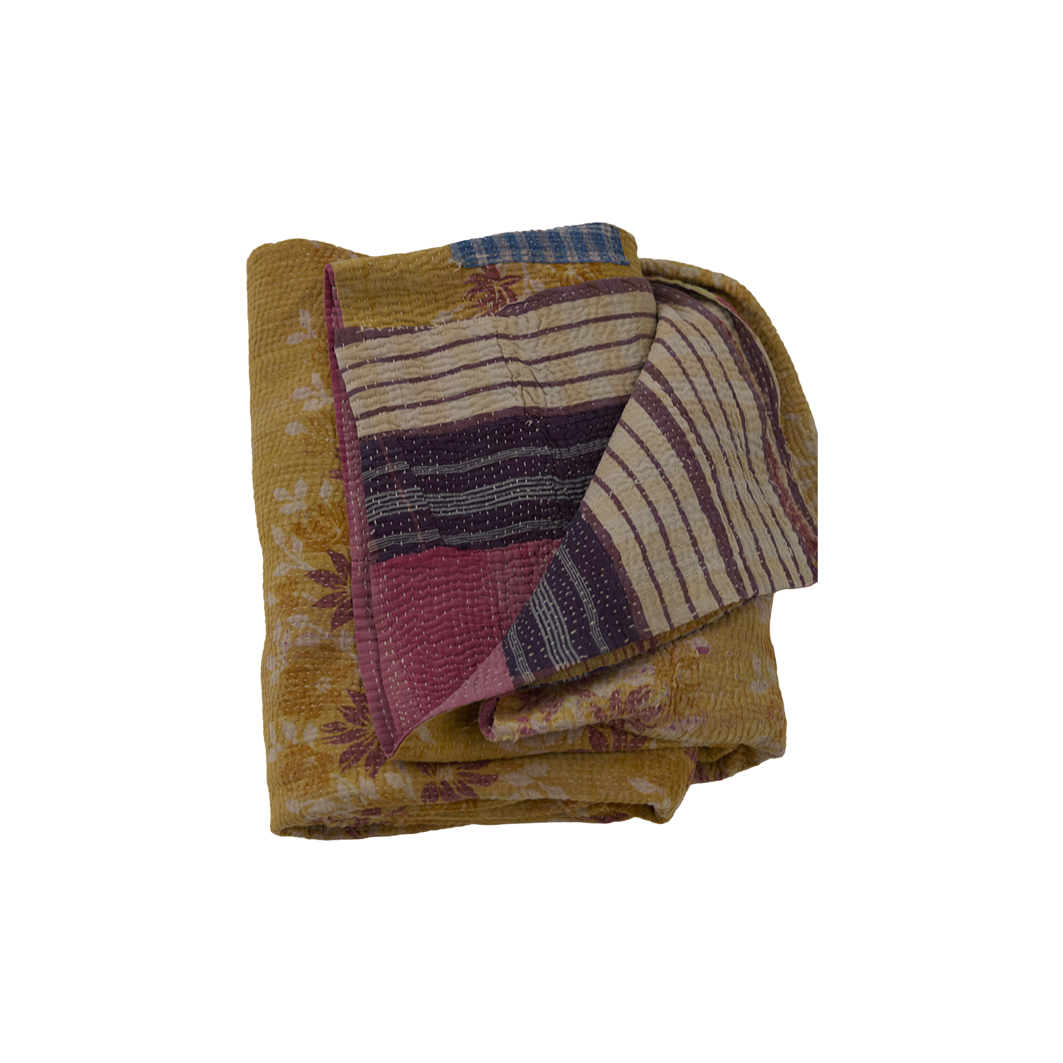 Vintage Kantha Quilt 13