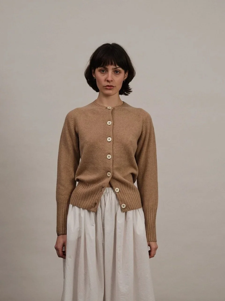Lambswool Cardigan | Dune
