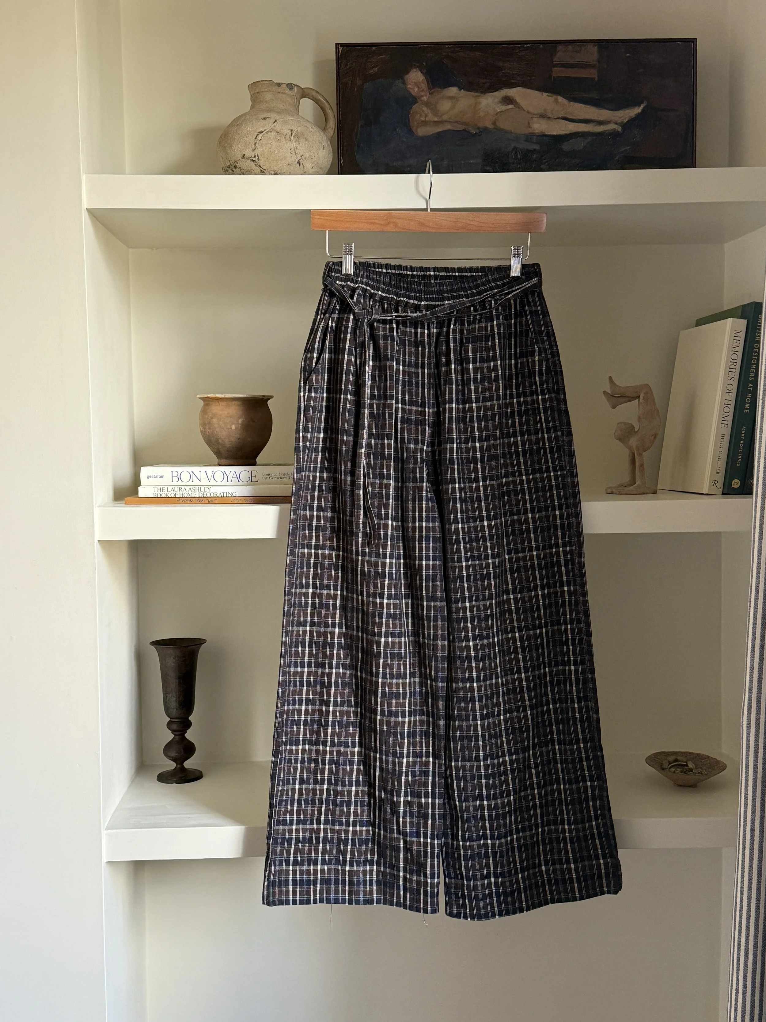 Millie trousers | oxford plaid