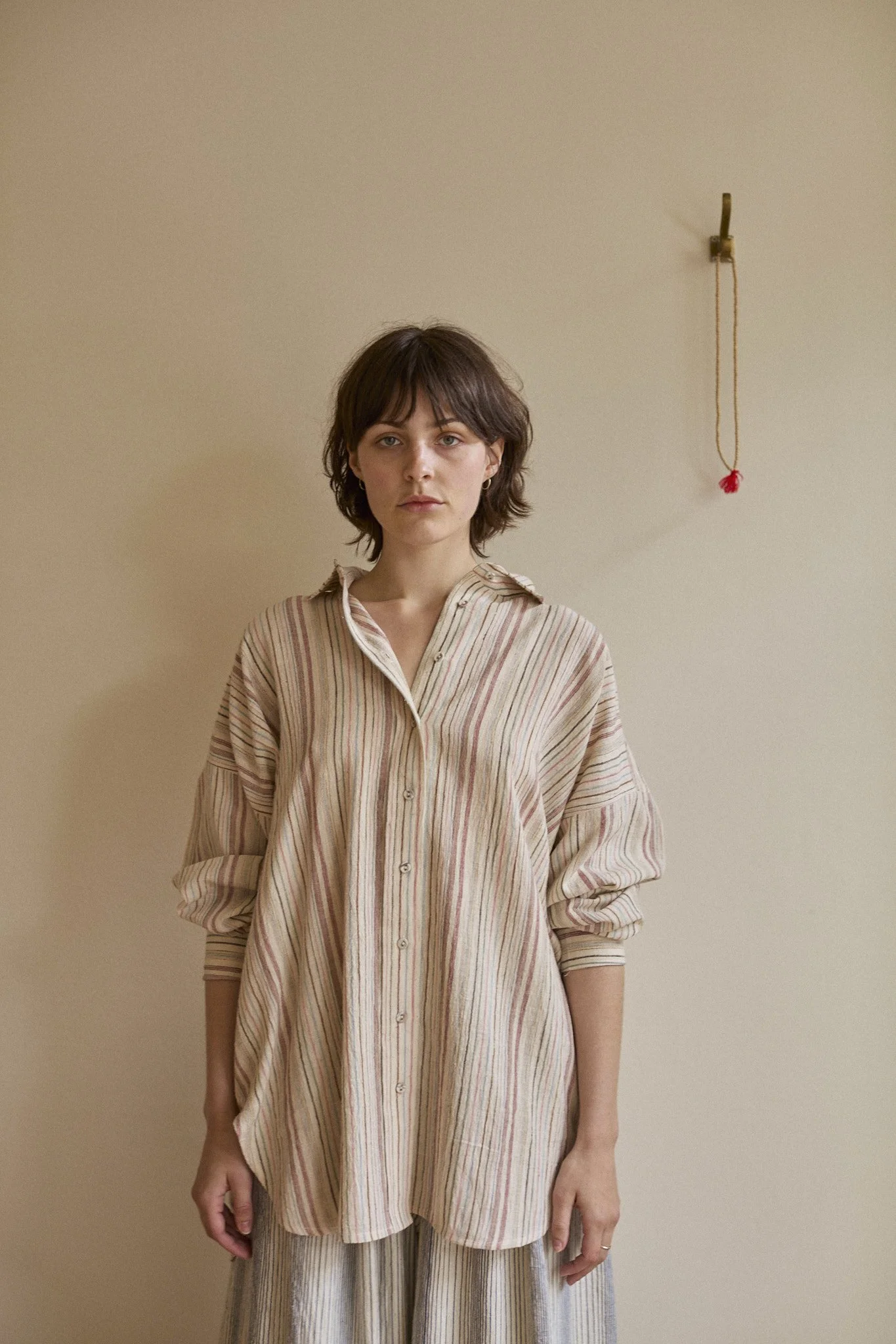 Painter's Shirt | Party Stripe Pinks