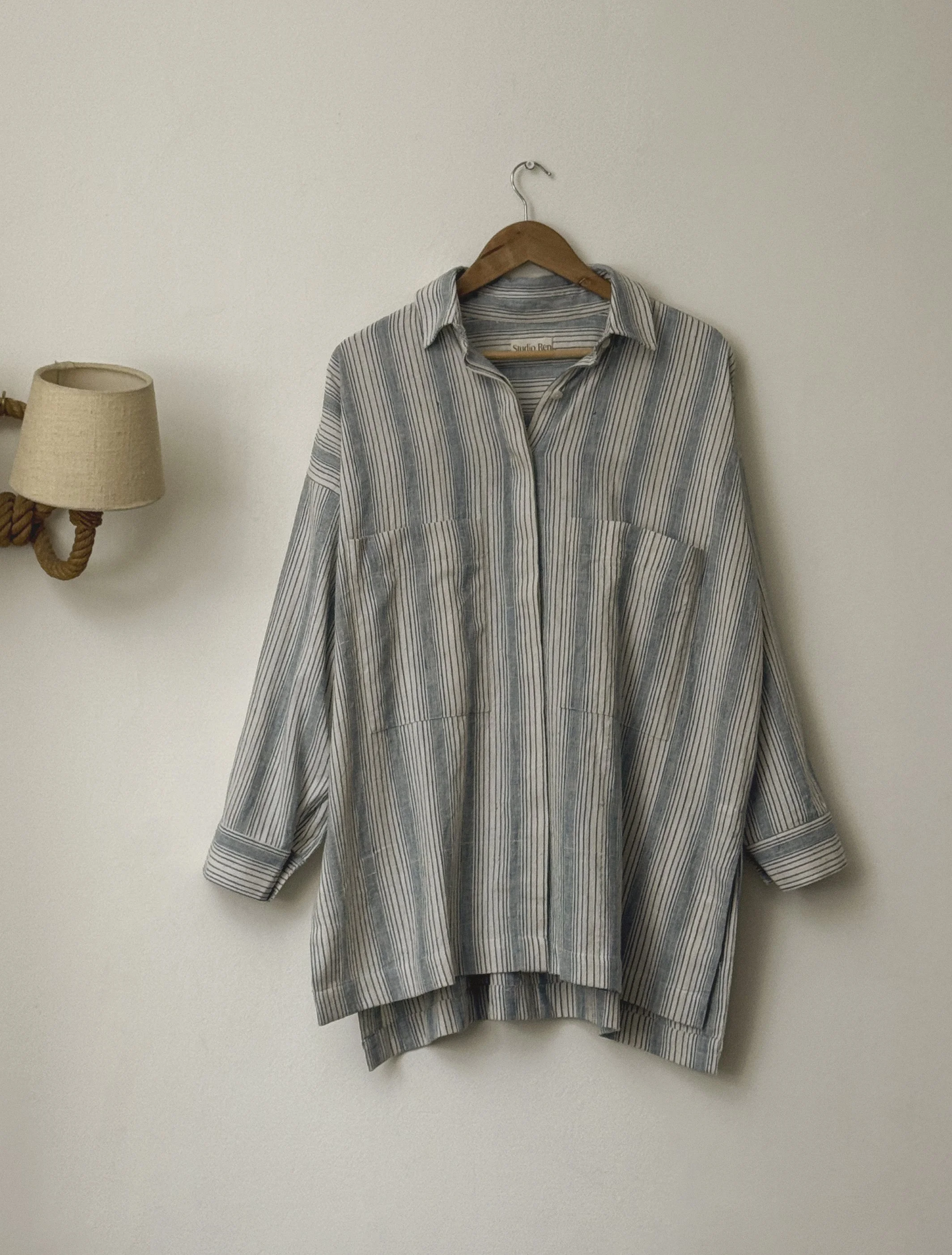 Blake shirt | Indigo stripes