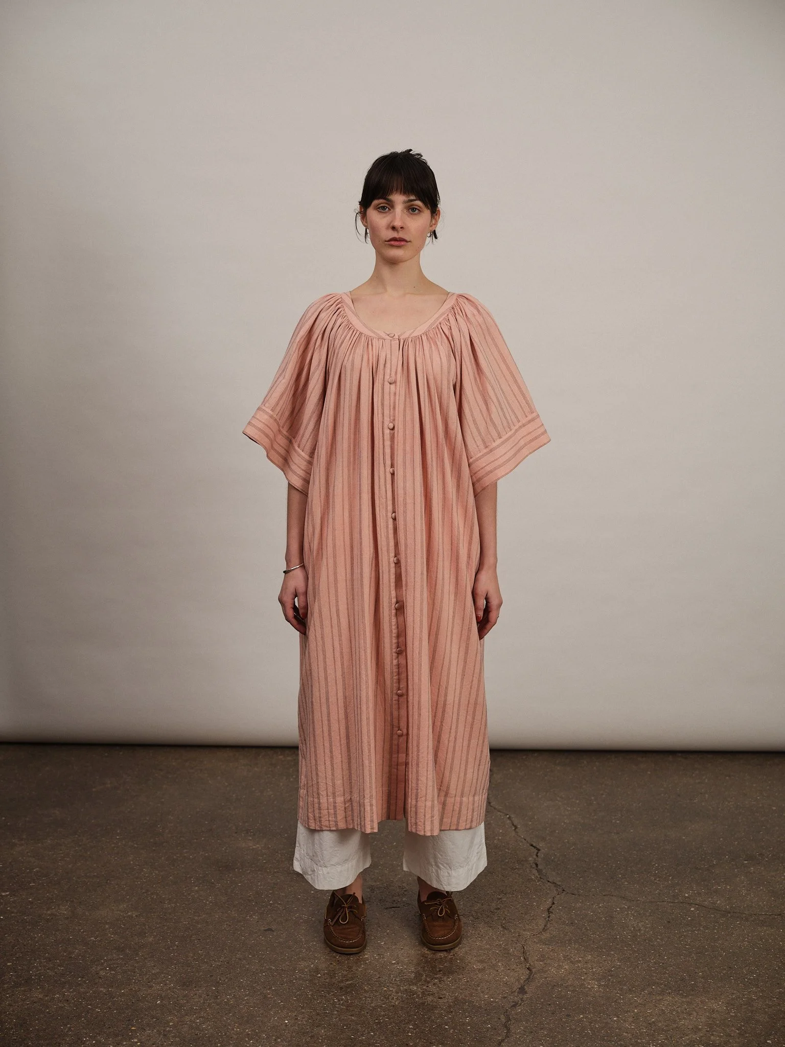 Kiki Dress | Rosewater Stripe