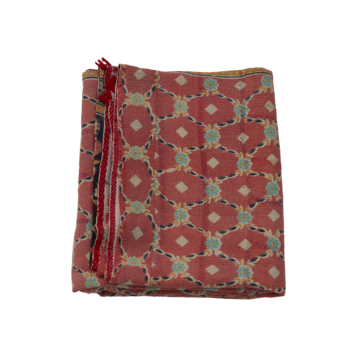 Vintage Kantha Quilt 11