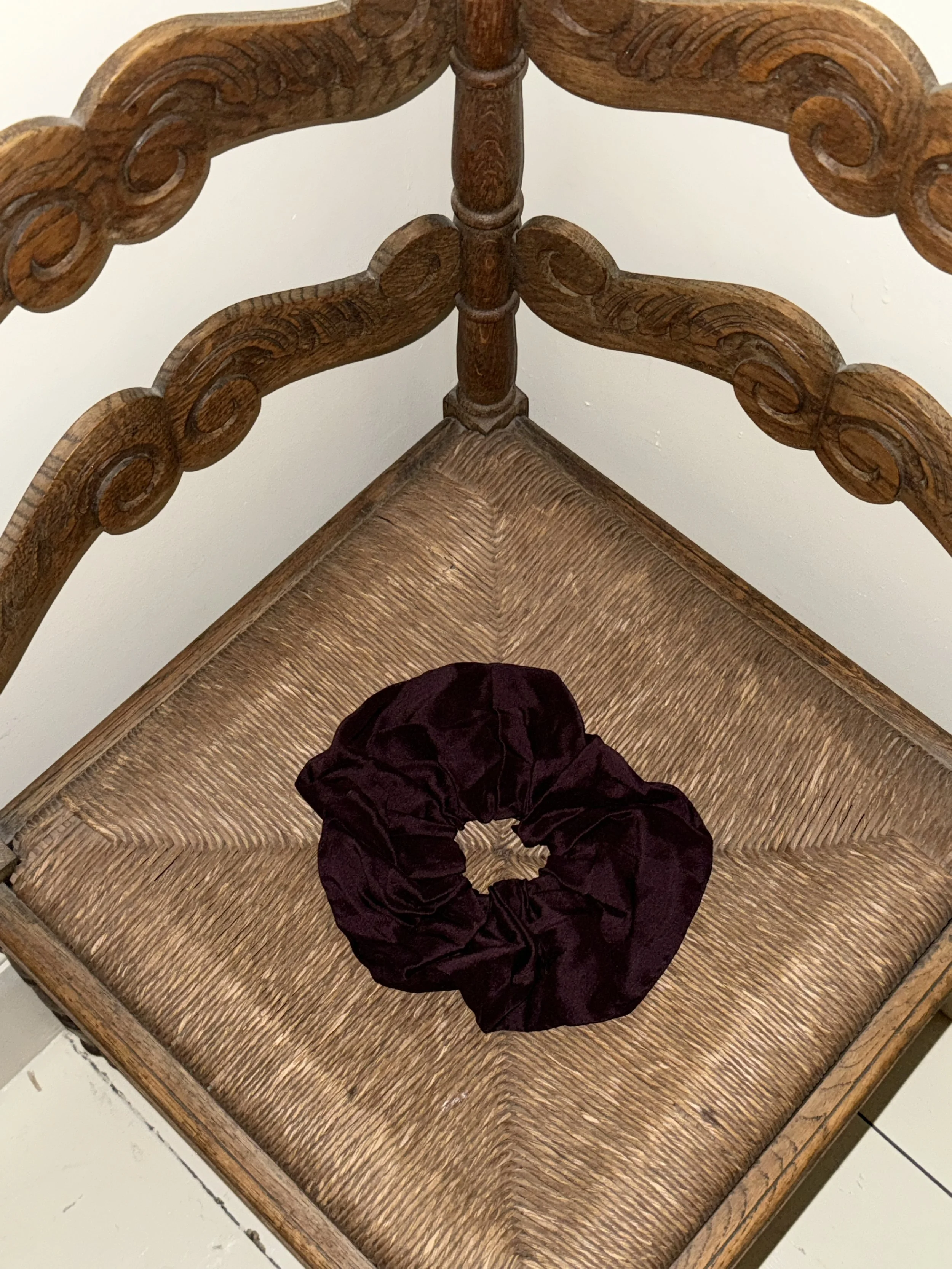 Large hair scrunchie | silk