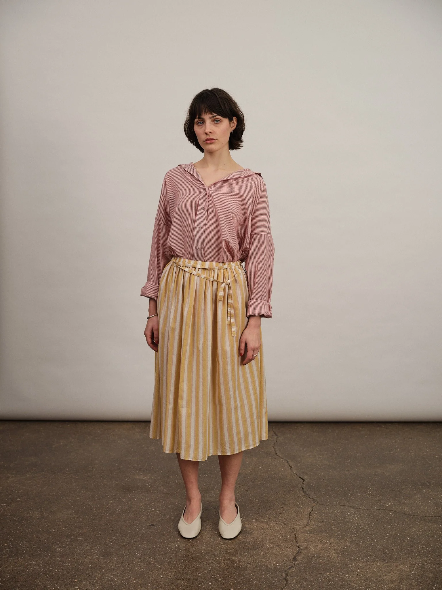 Opie Skirt | Honey Stripe