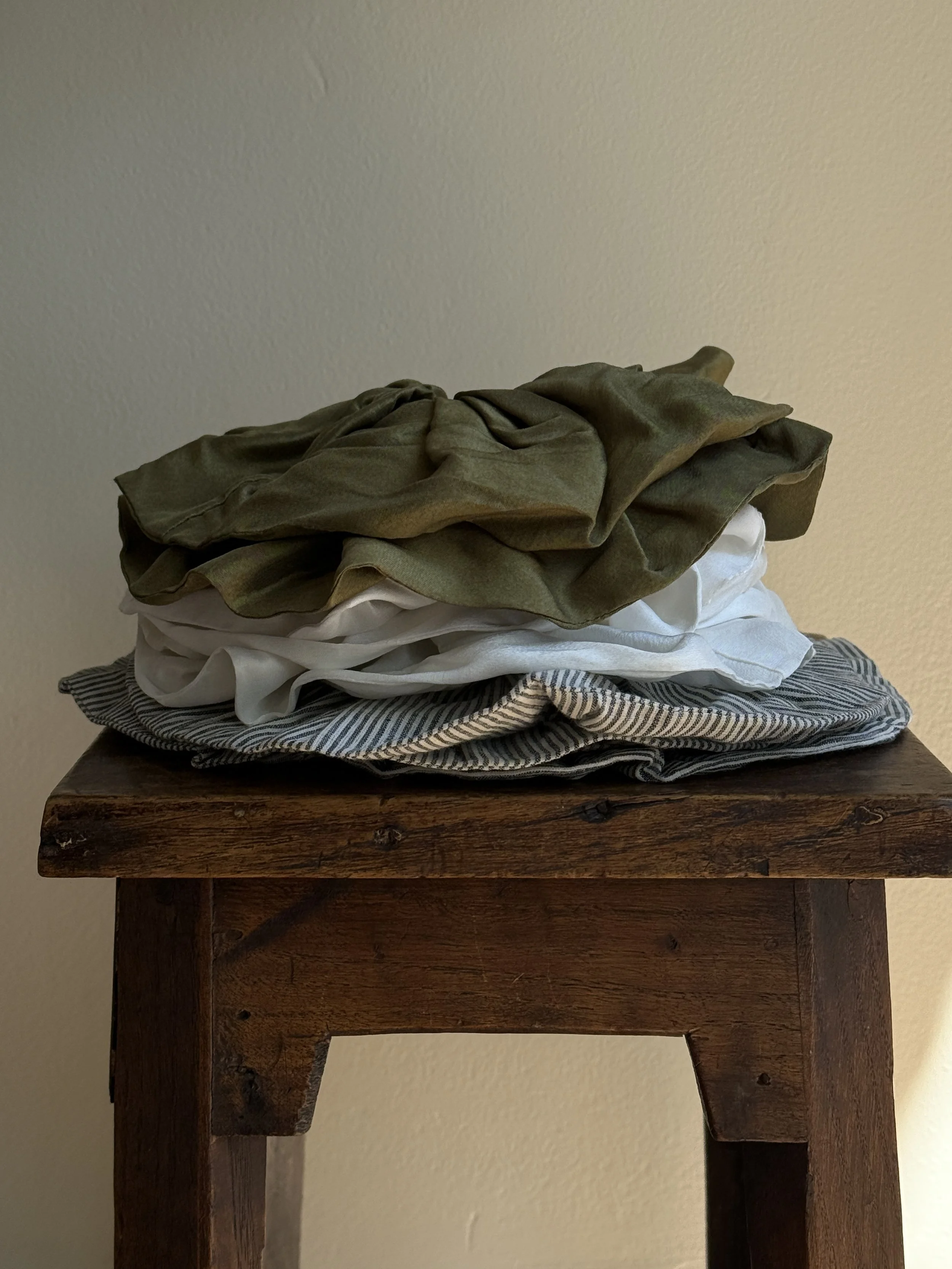 Large hair scrunchies