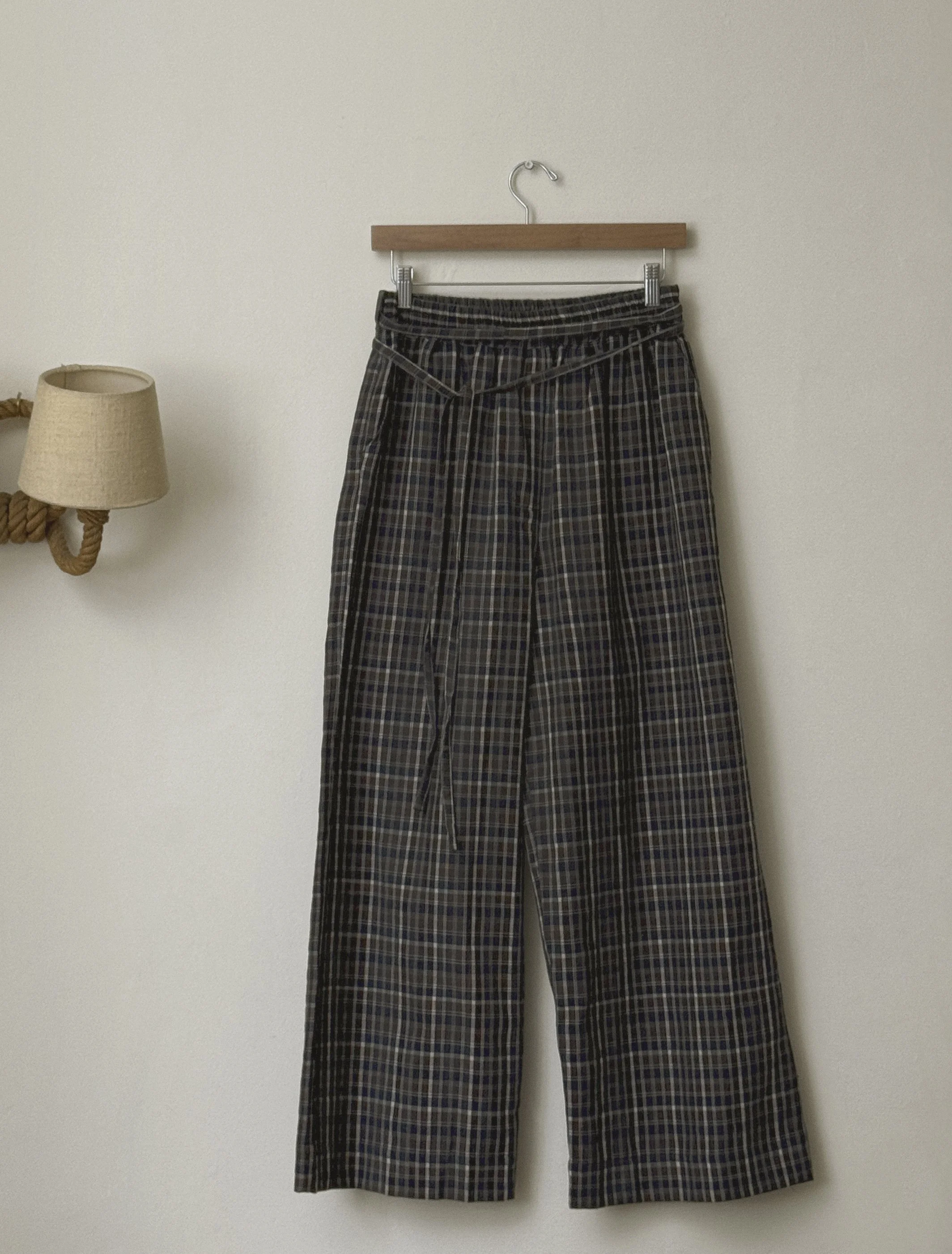Millie trousers | oxford plaid
