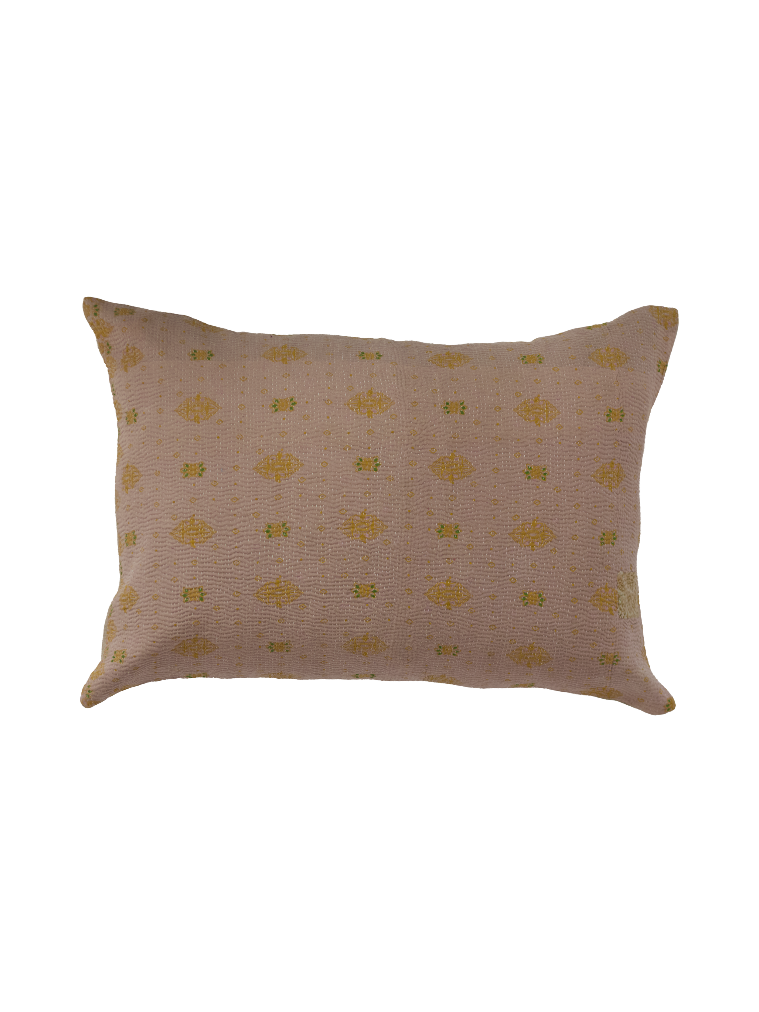 Pink Floral Large Cushion