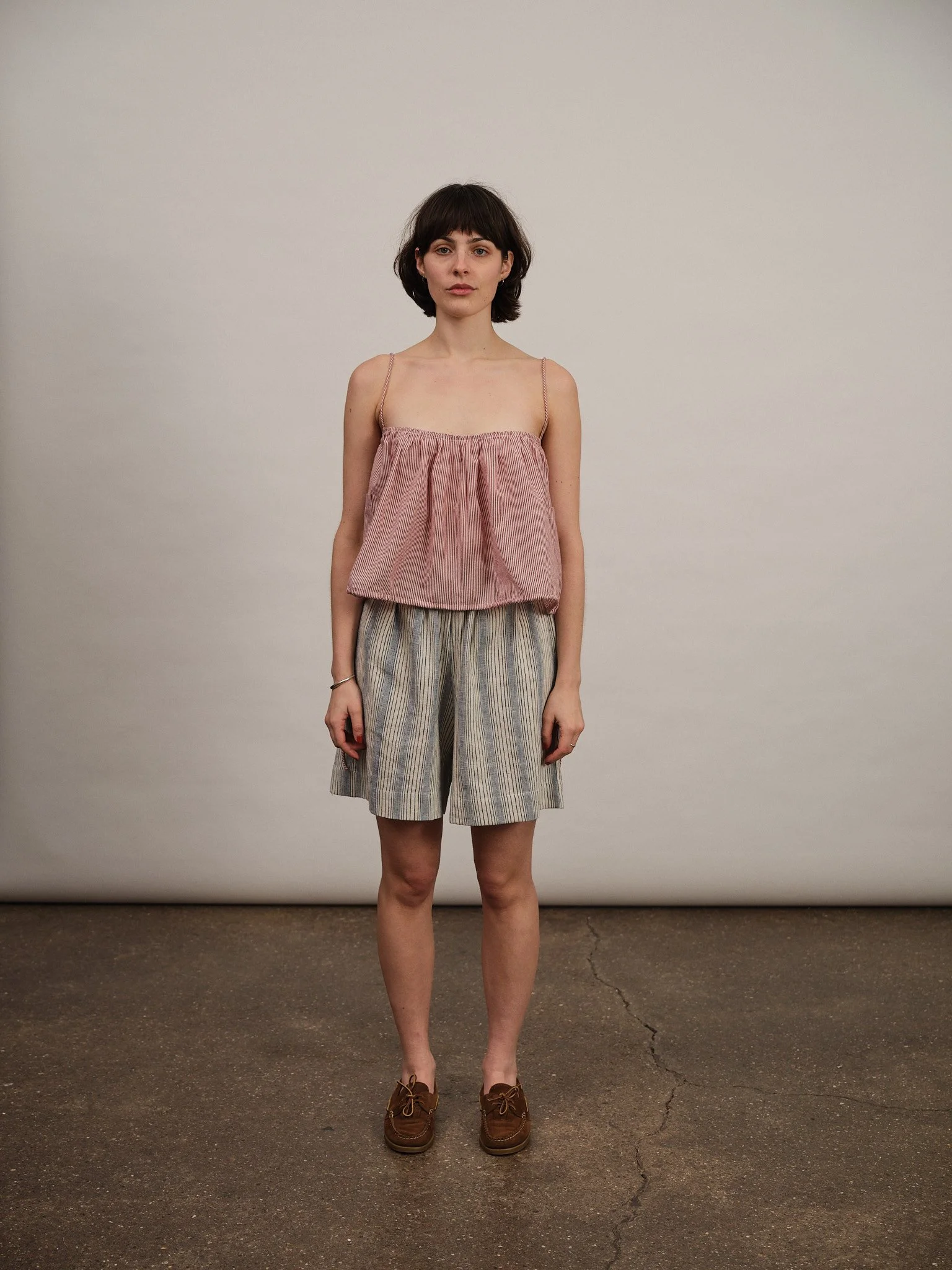 Walter Shorts | Indigo Stripes