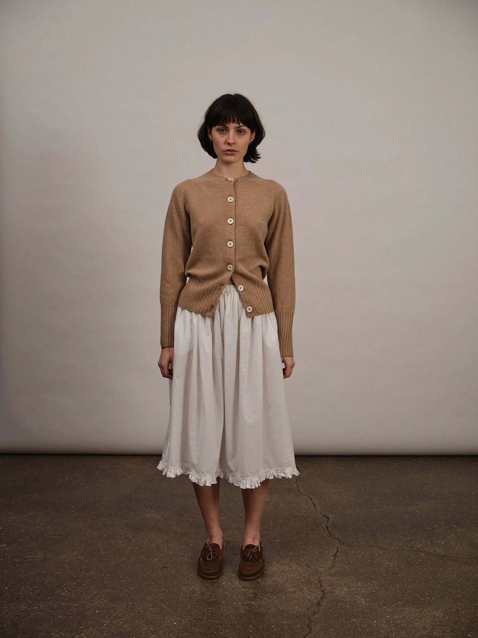 Lambswool Cardigan | Dune