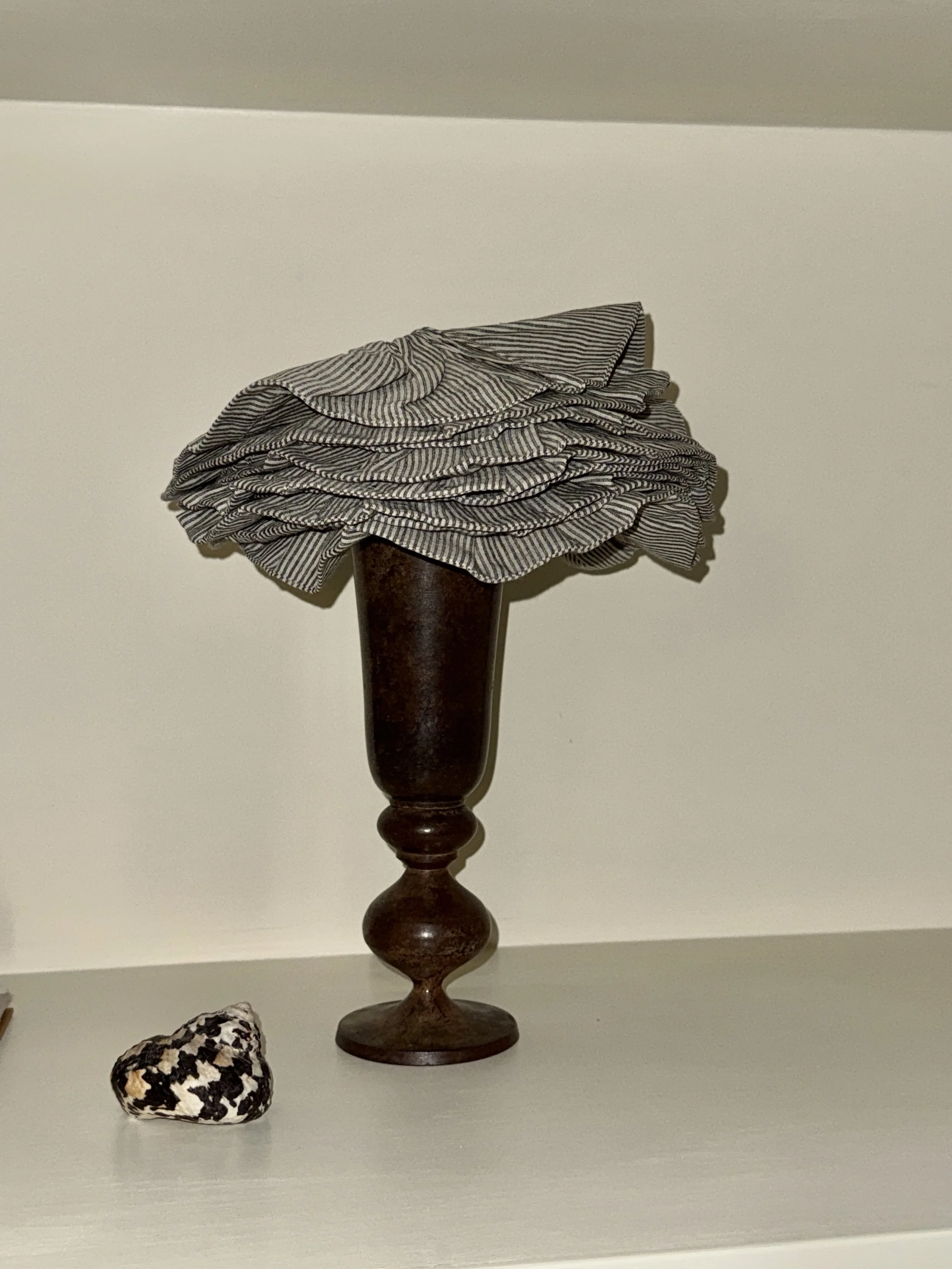 Large hair scrunchie | stripe