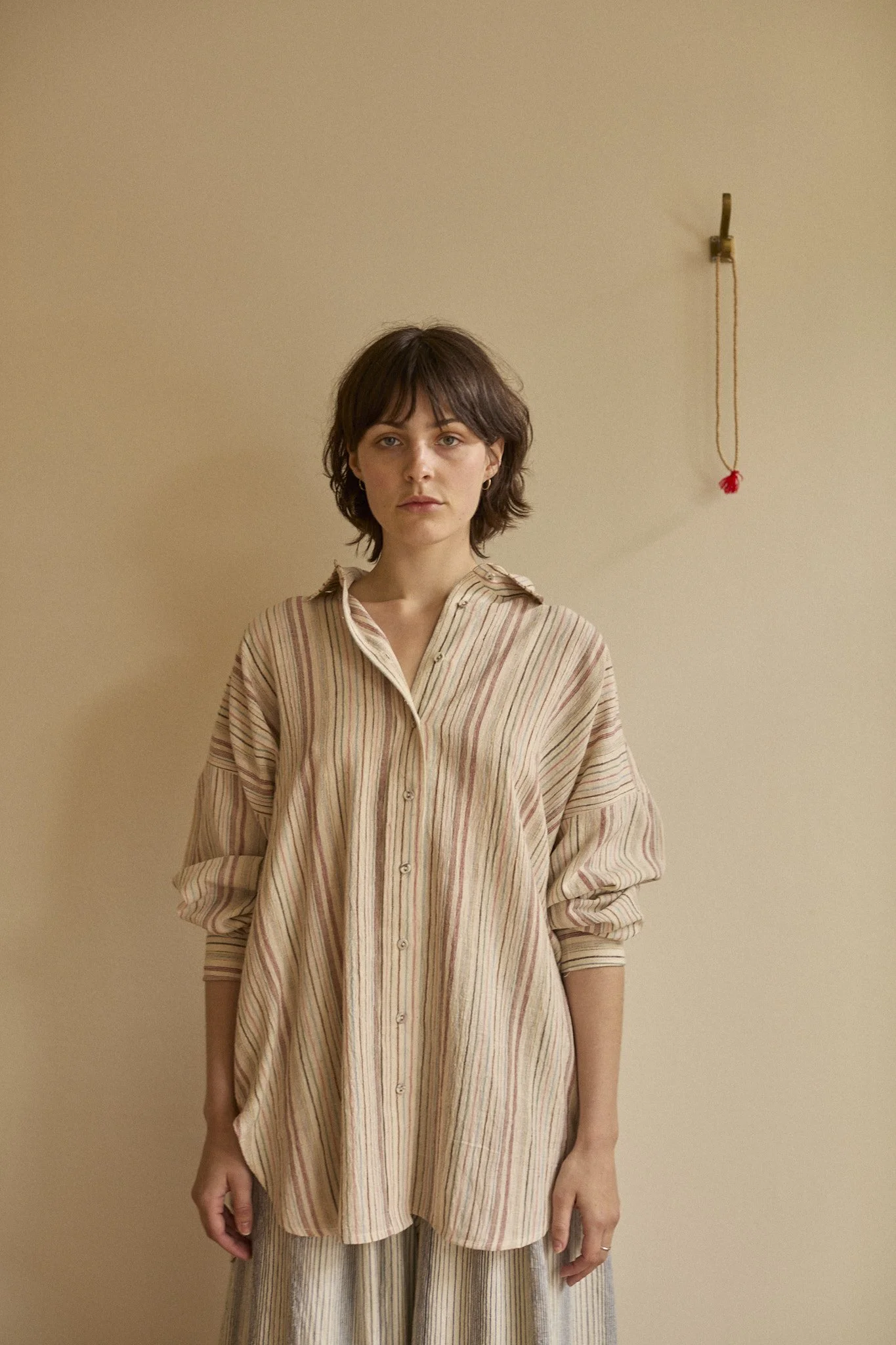 Painter's Shirt | Party Stripe Pinks