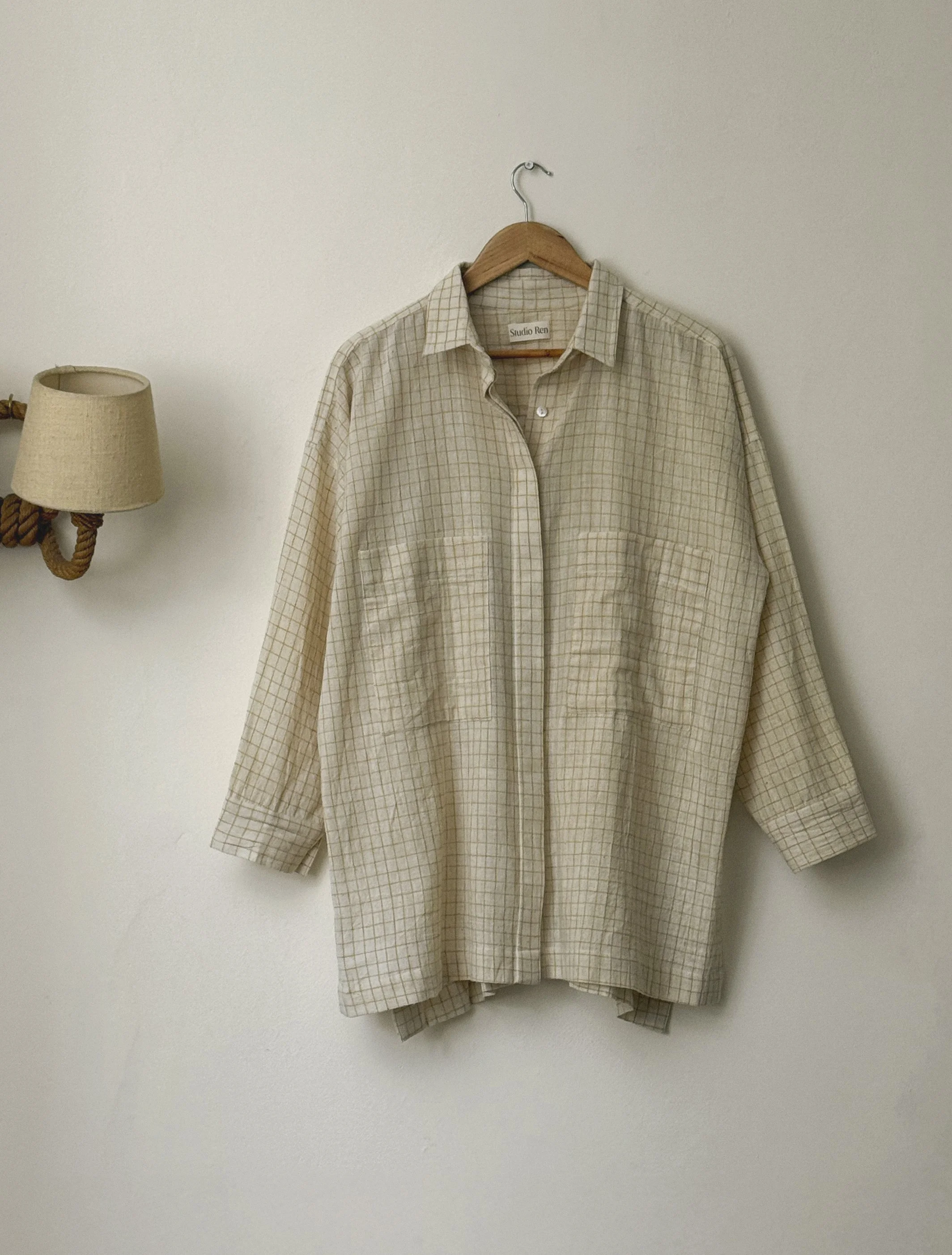 Blake shirt | Yellow checks