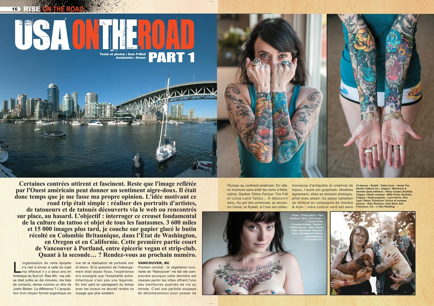 Rise tattoo magazine #22 / SAMPLE