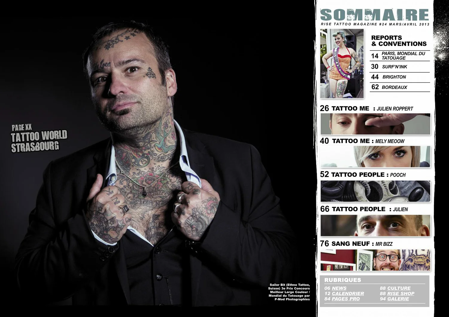 Rise Tattoo Magazine#25 / Sample