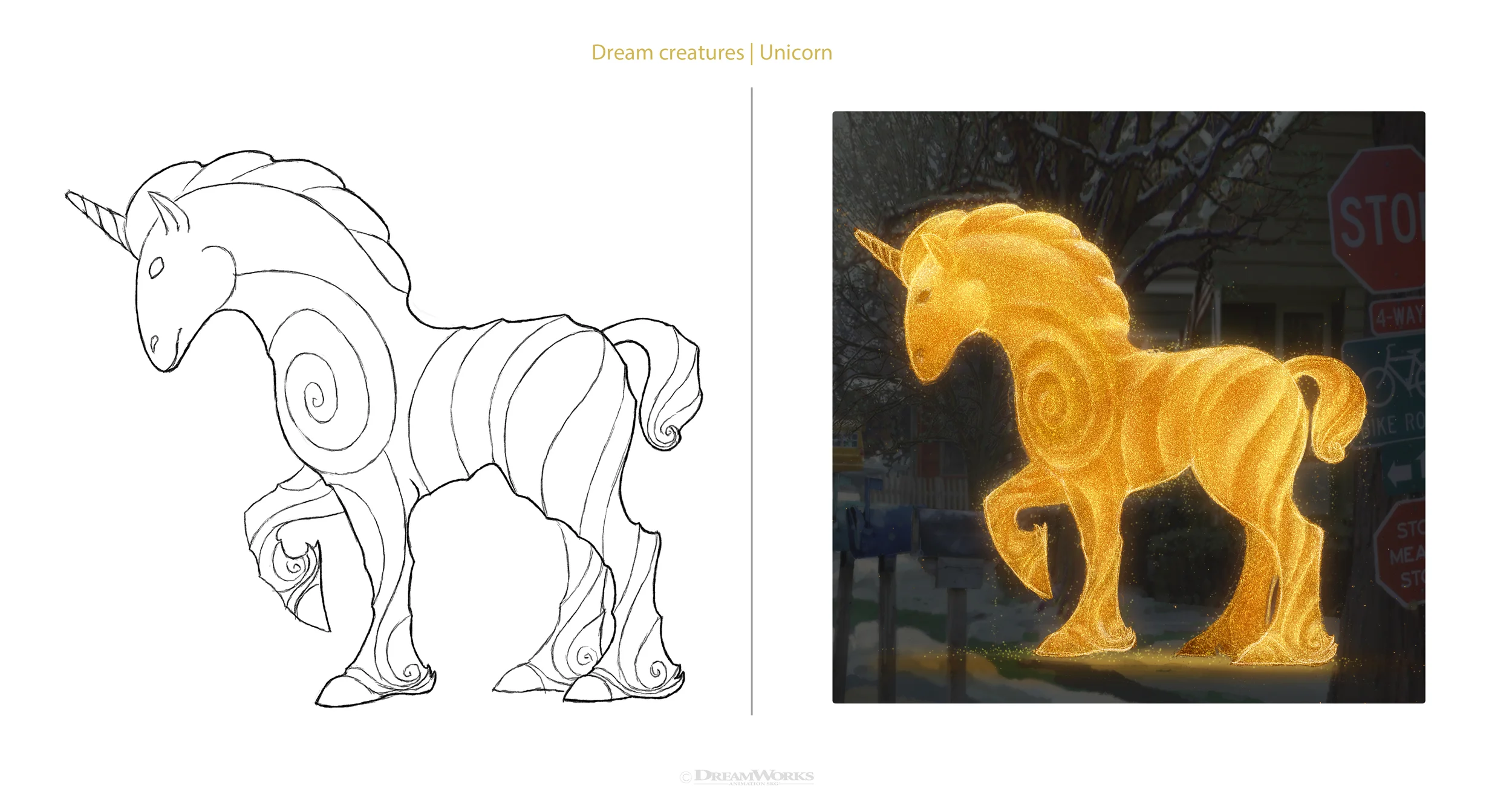 Dream Unicorn design and surfacing