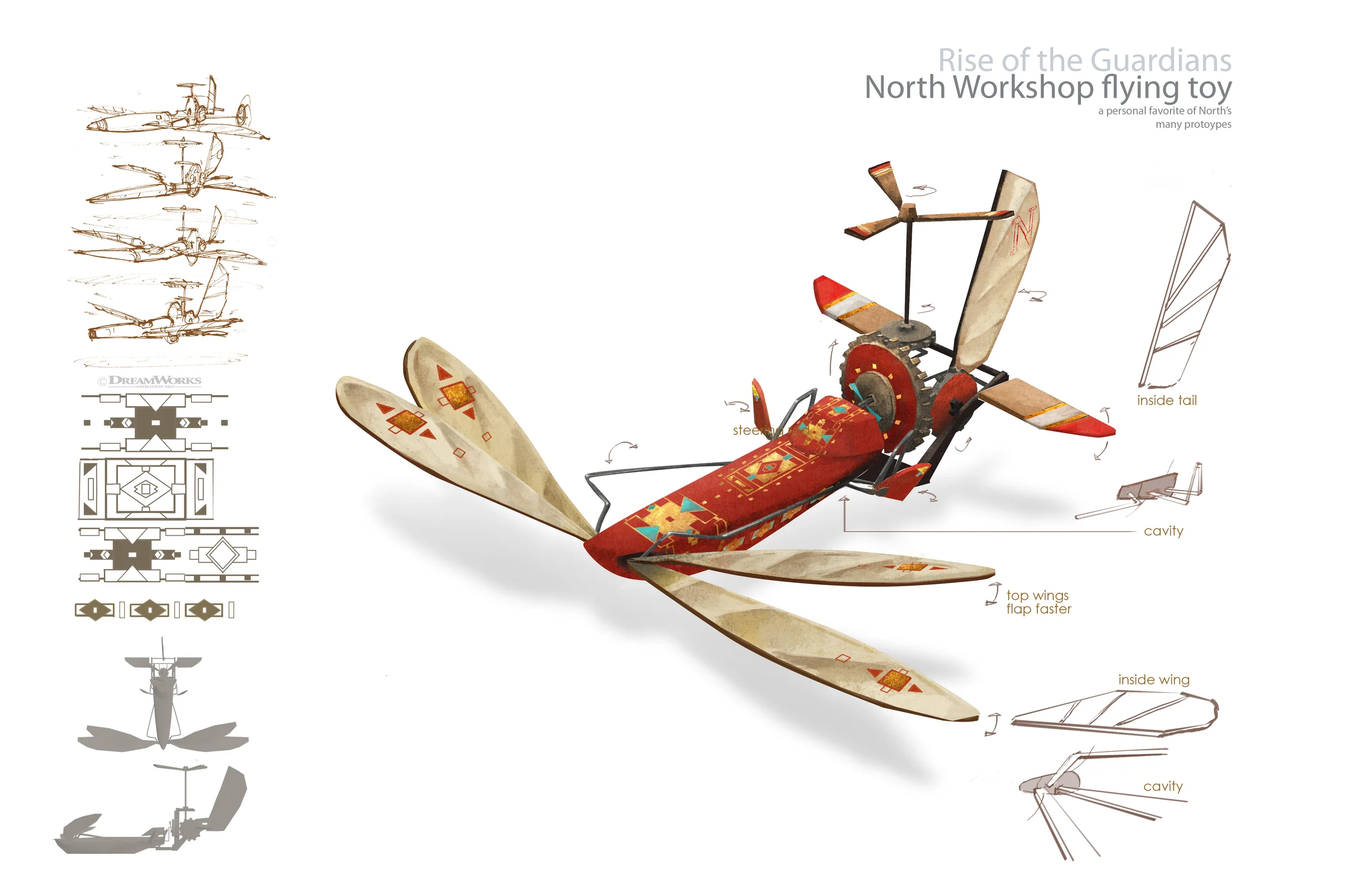 North Workshop flying toy