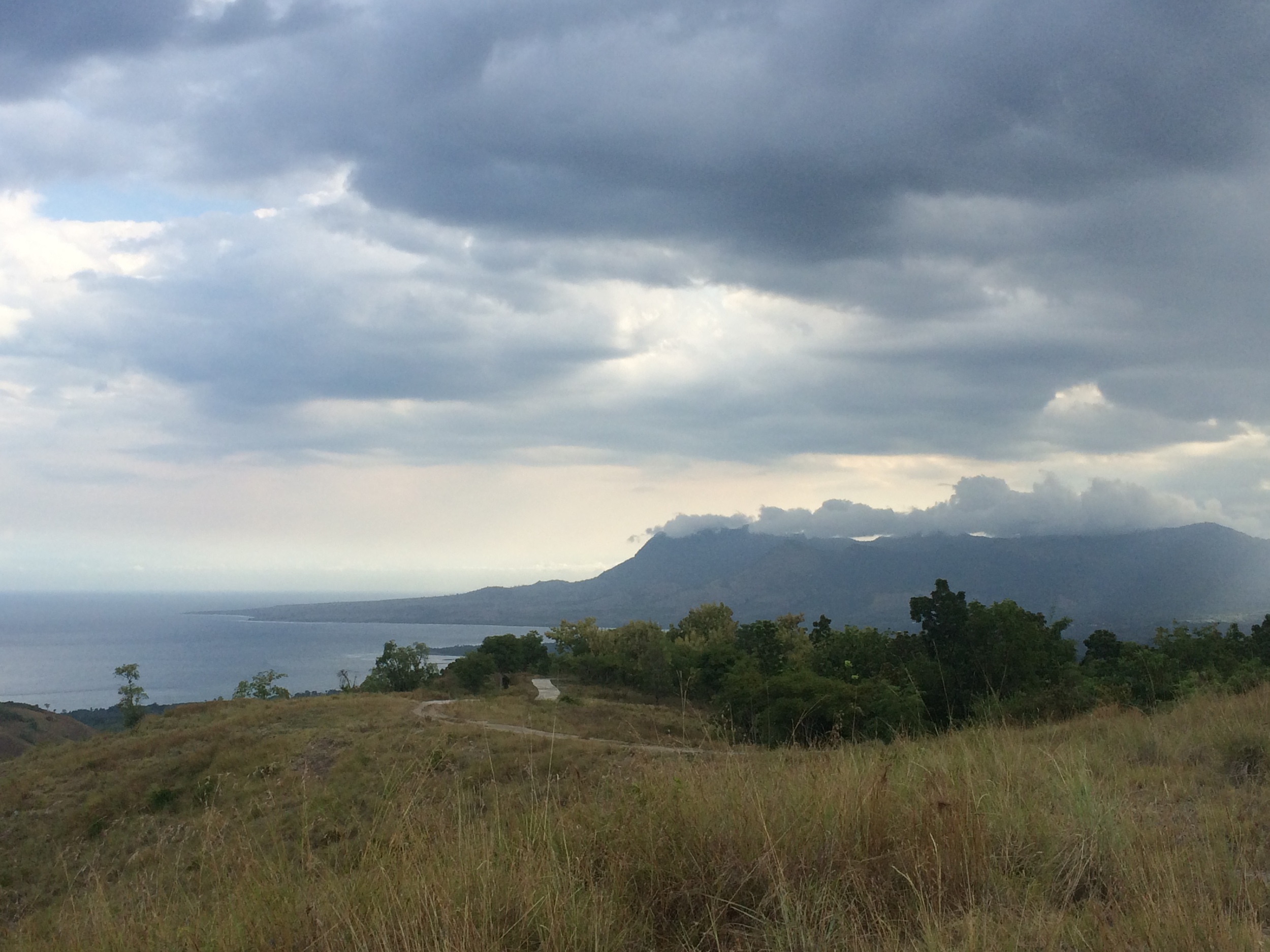 Hike up to Belaraghi Village. South west coast of Flores, Indonesia.