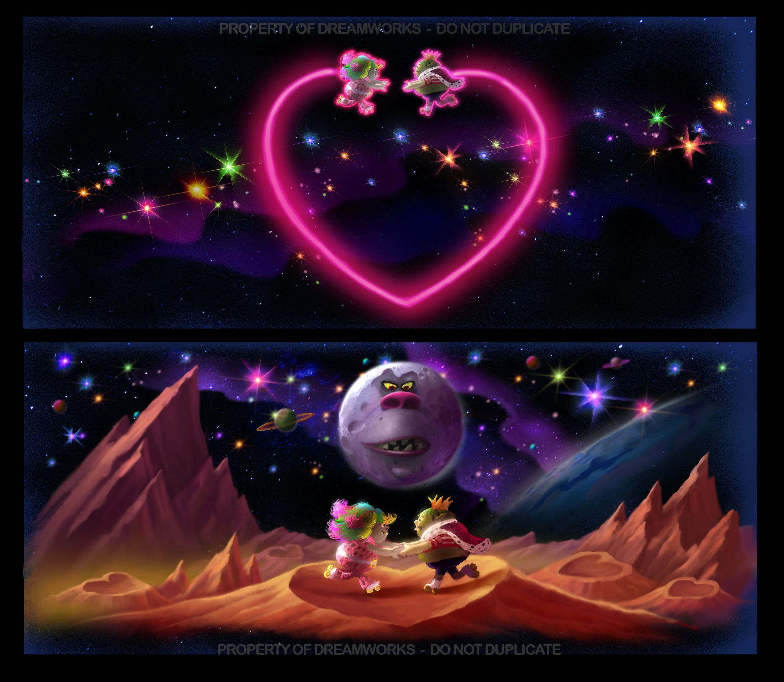 Dream sequence - falling in love