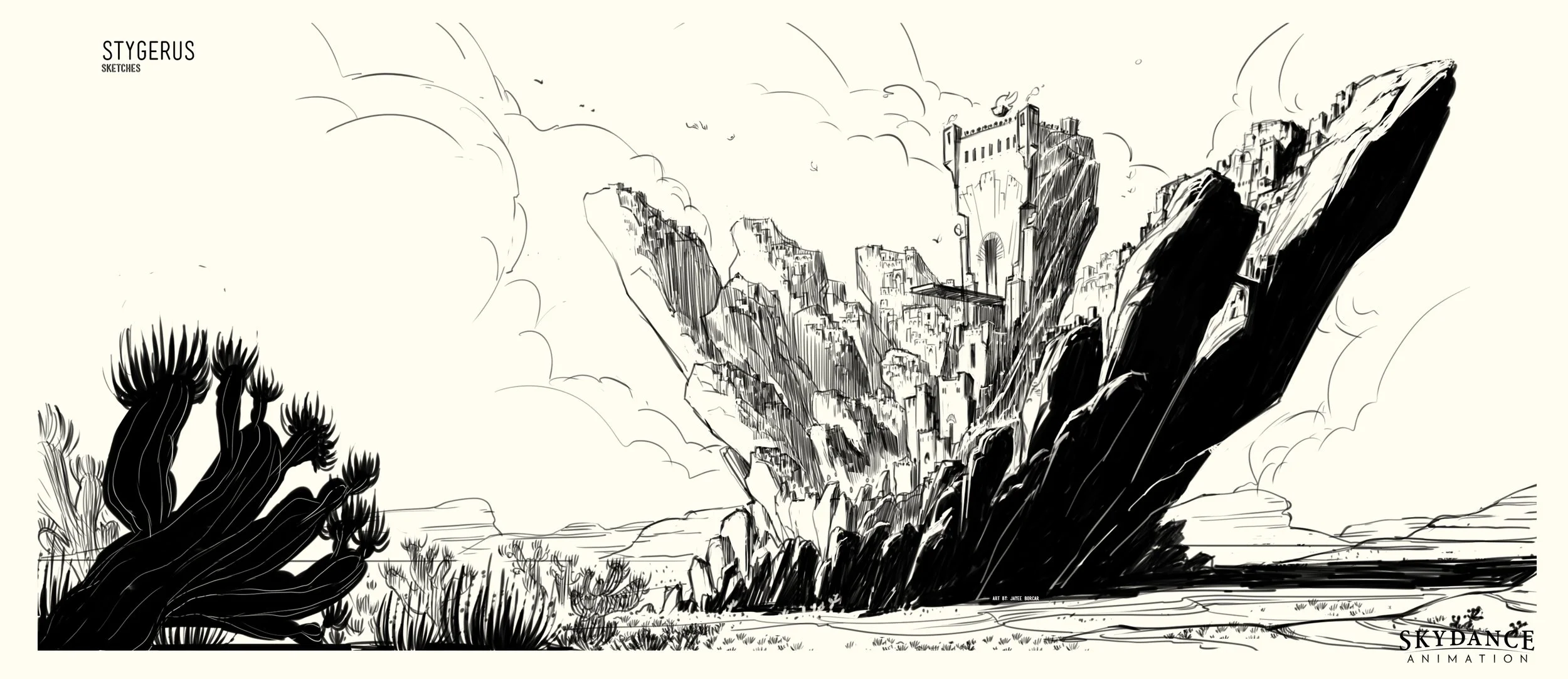 Stygerus Castle and city exploration