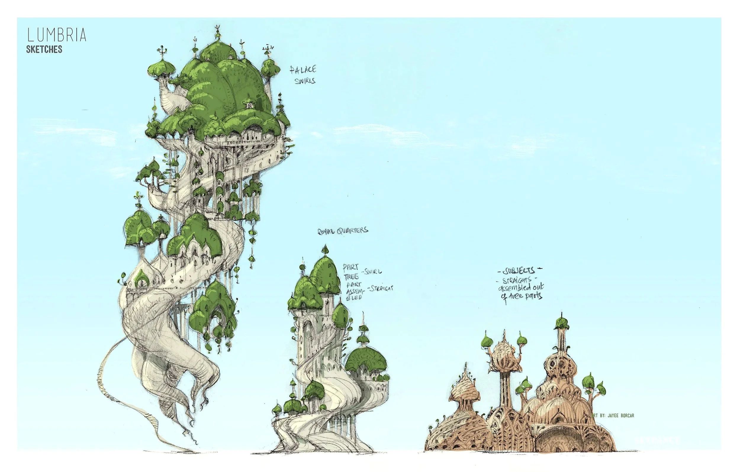 Lumbria : Castle and city exploration