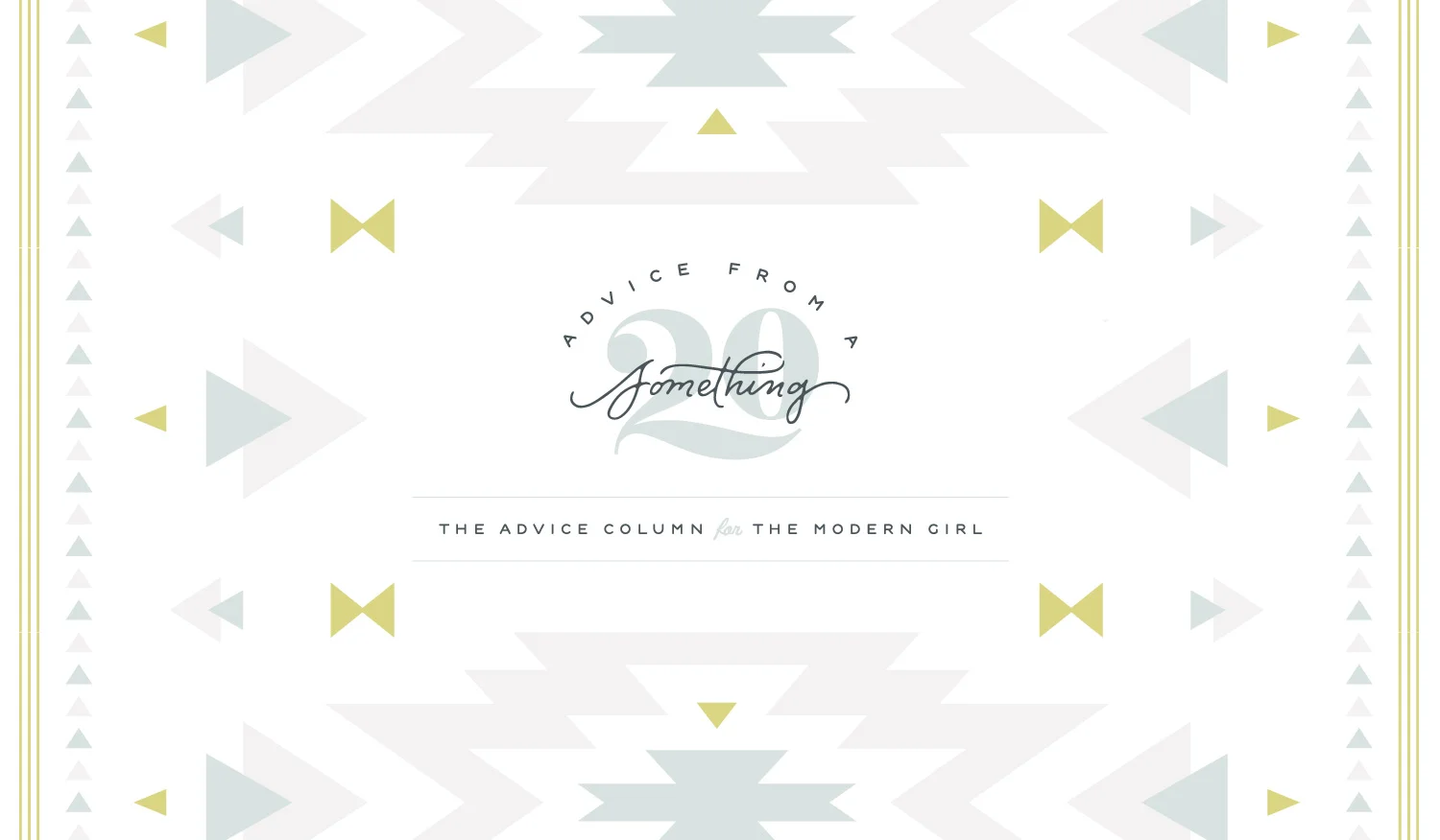 Advice from a 20 Something - Logo & Brand Design