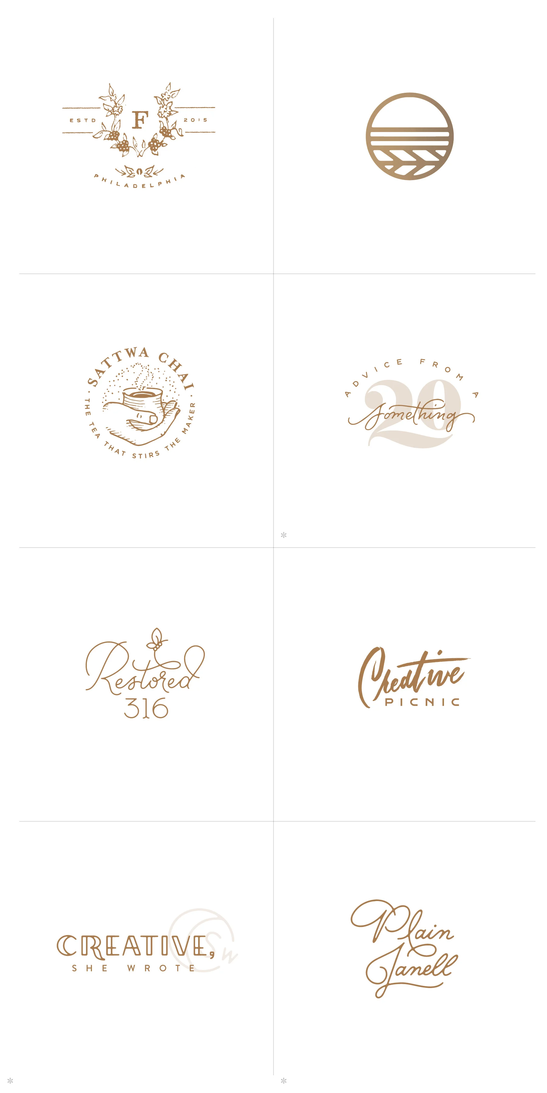 2016 Logo Designs - Melissa Yeager