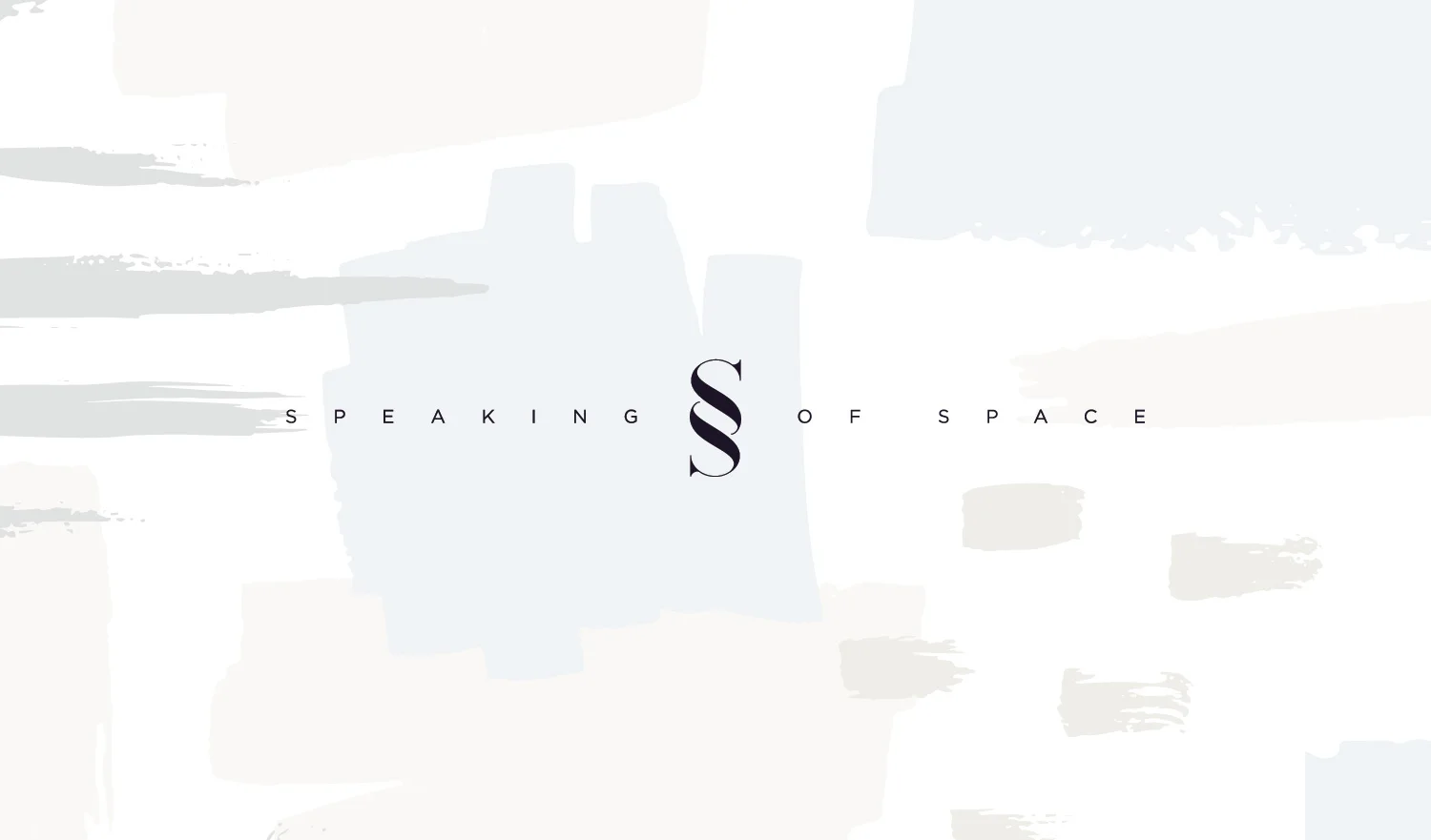 Speaking of Space - Logo & Brand Design by Melissa Yeager