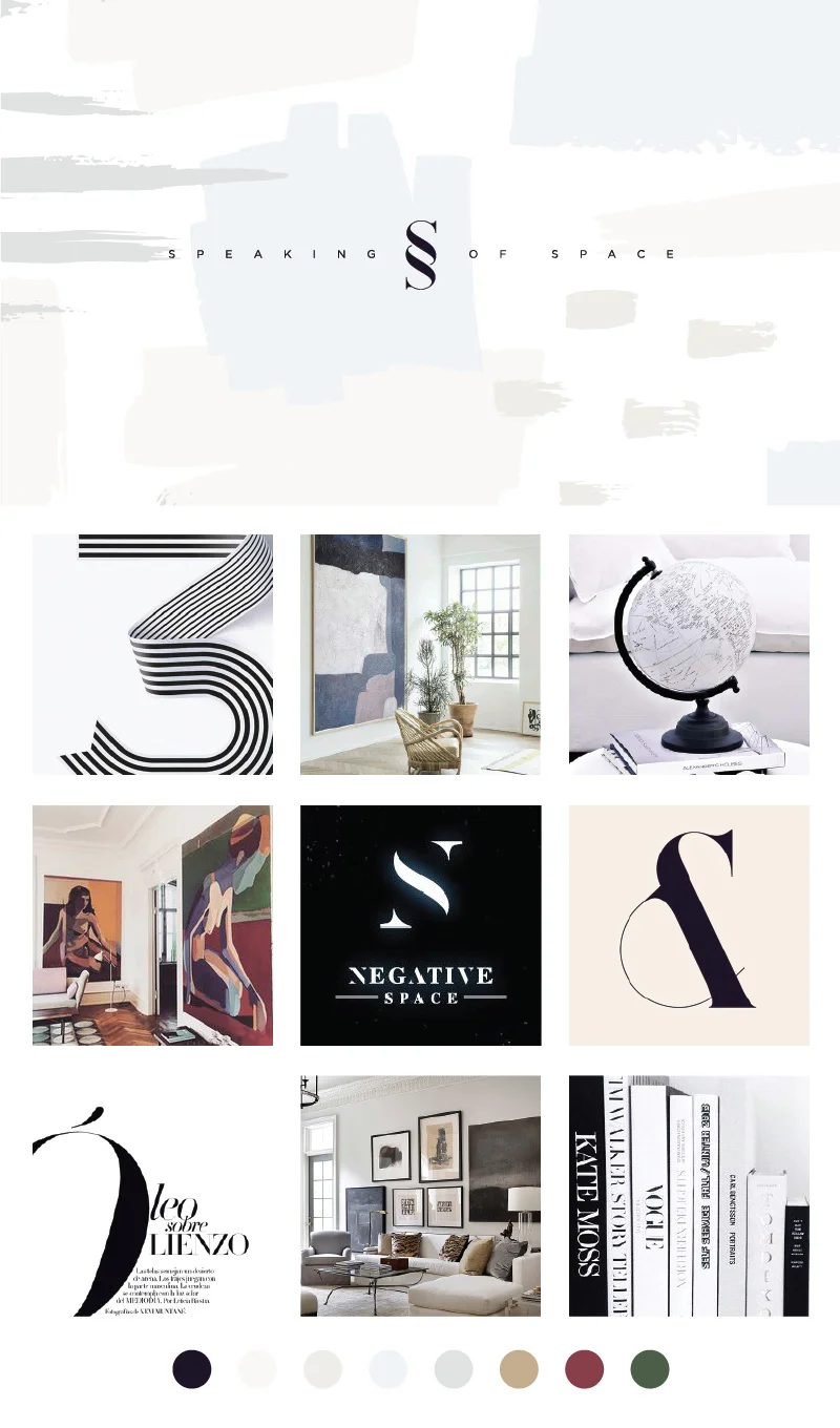 Speaking of Space - Brand Style & Color Palette