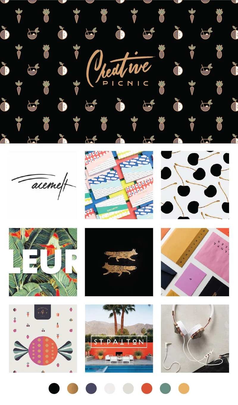 Creative Picnic - Brand Style & Color Palette