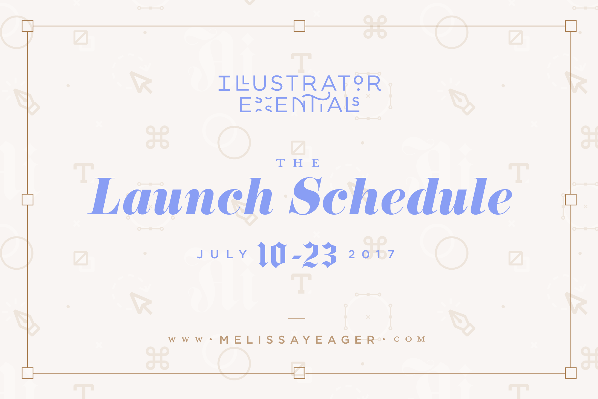 The Illustrator Essentials Launch Schedule