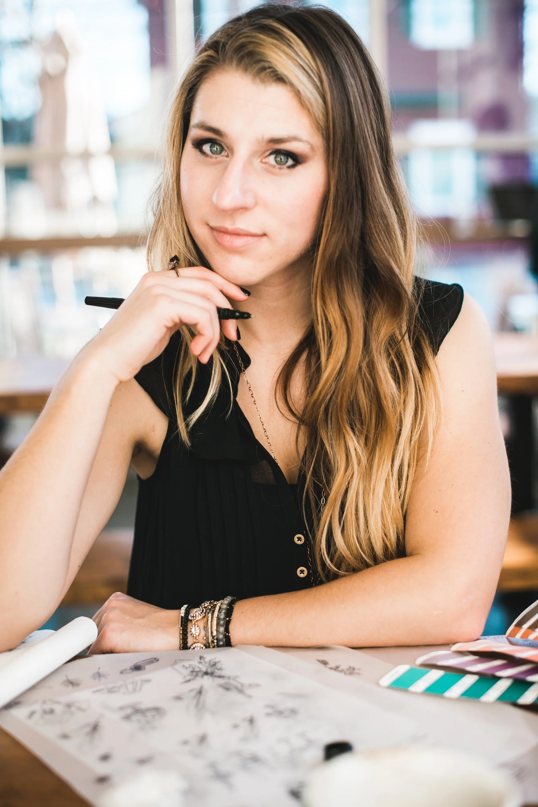 Melissa Yeager logo and brand designer