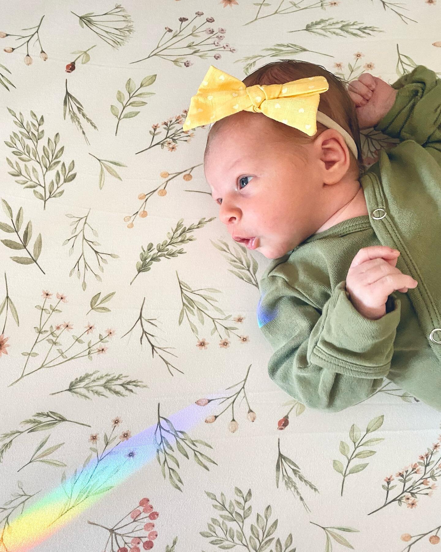 She&rsquo;s finally here&hellip; ✨
 
On 4/3/22, Iris Lee Yeager joined us earth-side to make our little family complete. We couldn&rsquo;t love this little rainbow goddess any more. 💫💗
 
Now I&rsquo;m off to soak in all the precious moments and new