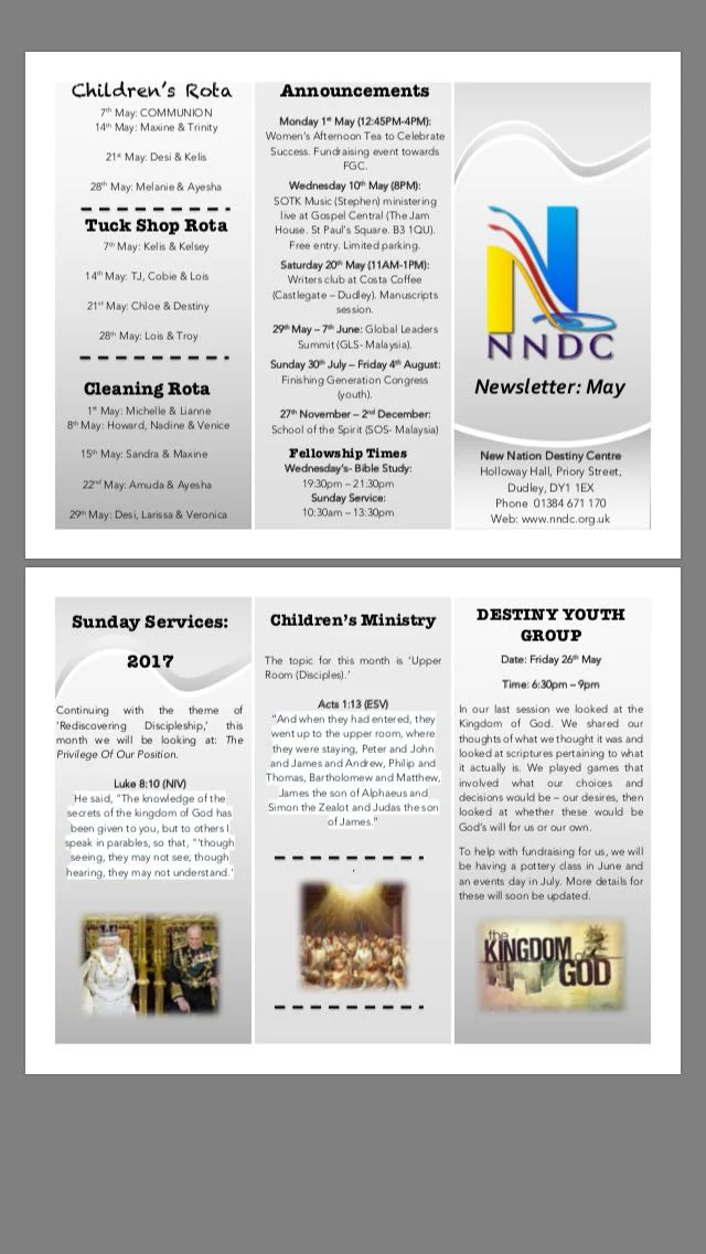 May Newsletter