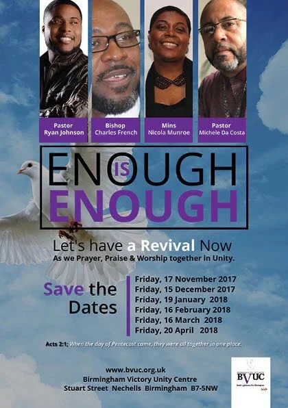 ENOUGH is ENOUGH - Let's have a revival NOW!