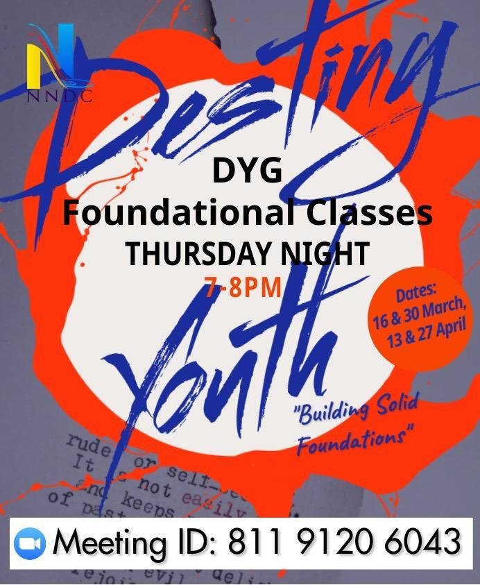 DYG Online Foundational Class  