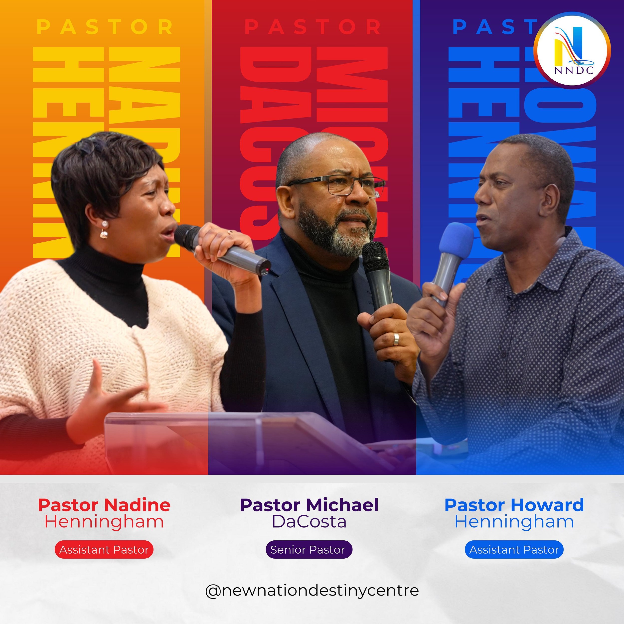 At New Nation Destiny Centre, we are very blessed to have a leadership team who are graced with gifts, skills and hearts of servants.

Pastor Michael is the Senior Pastor at New Nation Destiny Centre, called with a Prophetic voice and an Apostolic gr