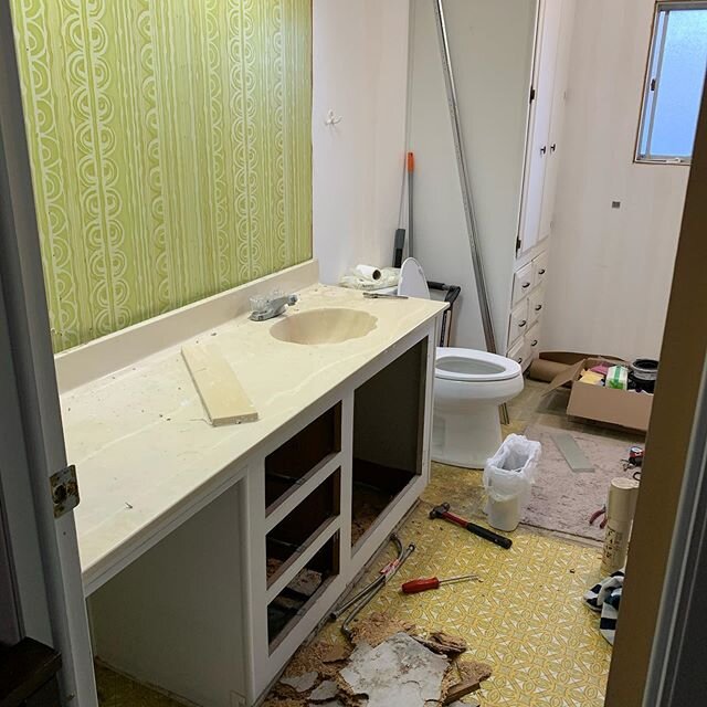 Little off the car subject but here&rsquo;s a before and after remodeling my bathroom! Bathroom on a budget lol