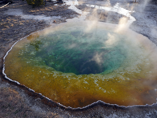 Morning Glory Pool.