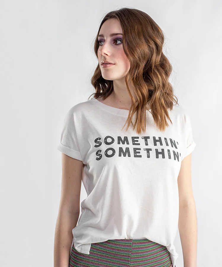somethin' somethin' graphic tee by zenzee