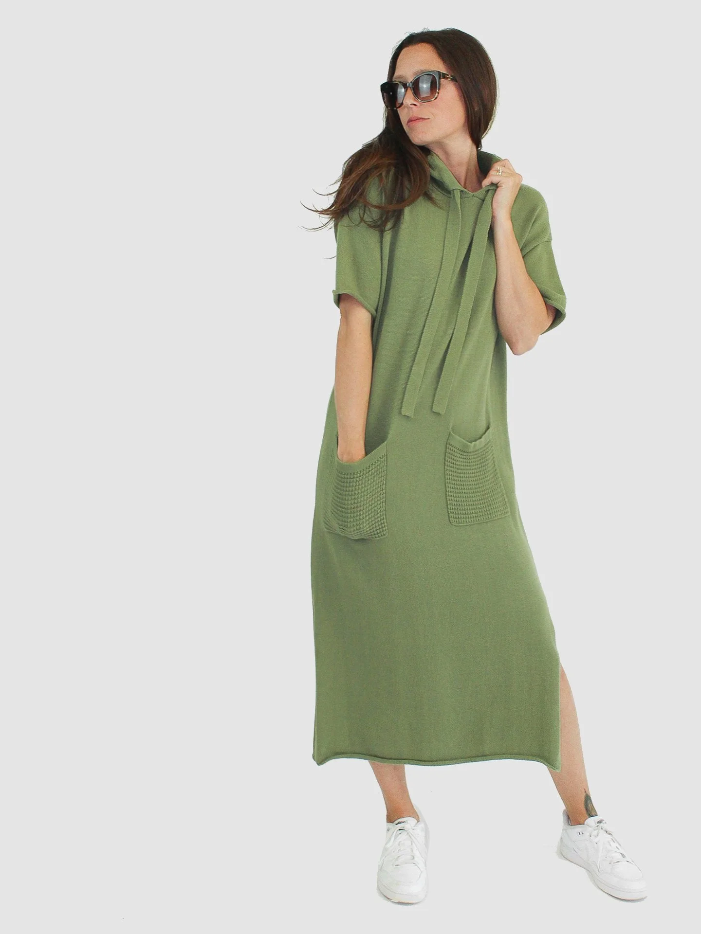 chinese dress ladies Maxi Linen Dress 'Dahlia'
