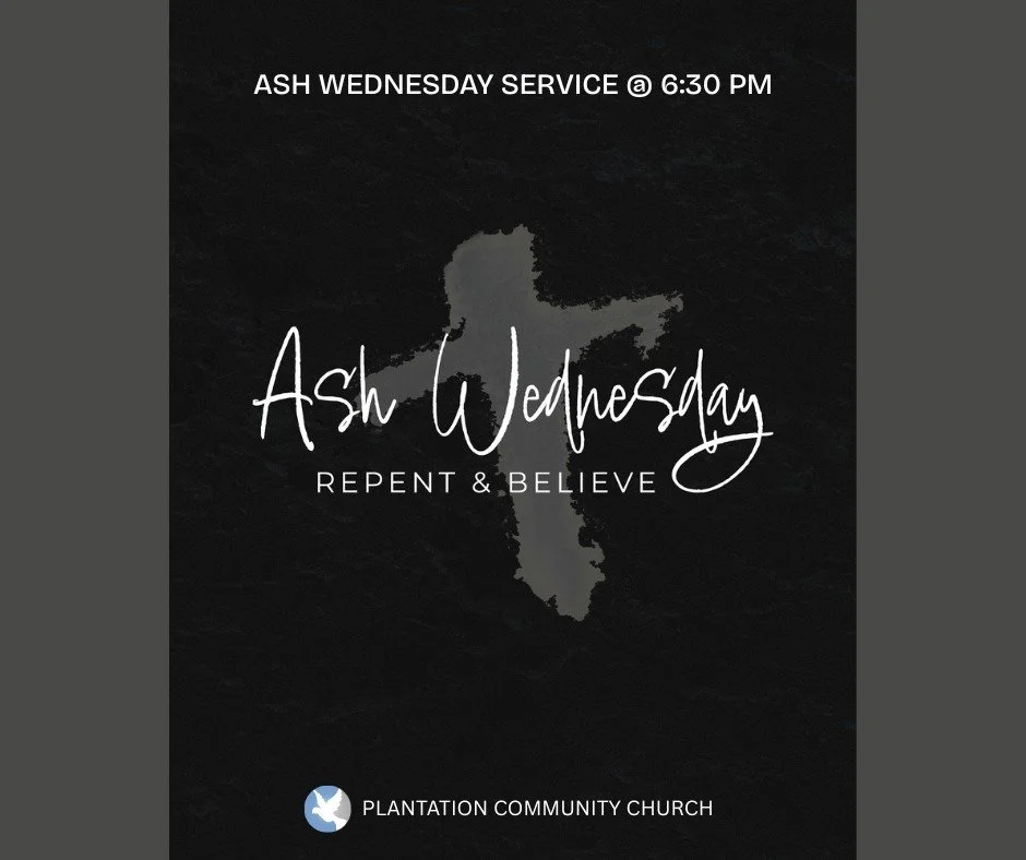 Join us tonight for our Ash Wednesday service - a service of repentance and prayer. February 18, 2026 @ 6:30 PM

#AshWednesday2026