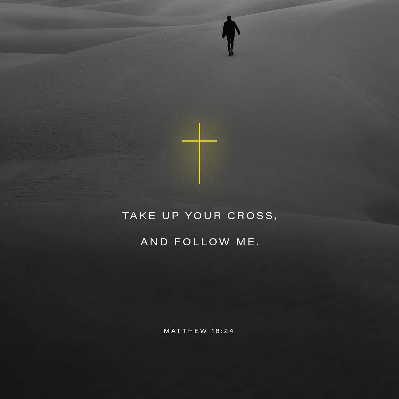 Then Jesus said to his disciples, &ldquo;If anyone wants to follow after me, let him deny himself, take up his cross, and follow me. For whoever wants to save his life will lose it, but whoever loses his life because of me will find it. For what will