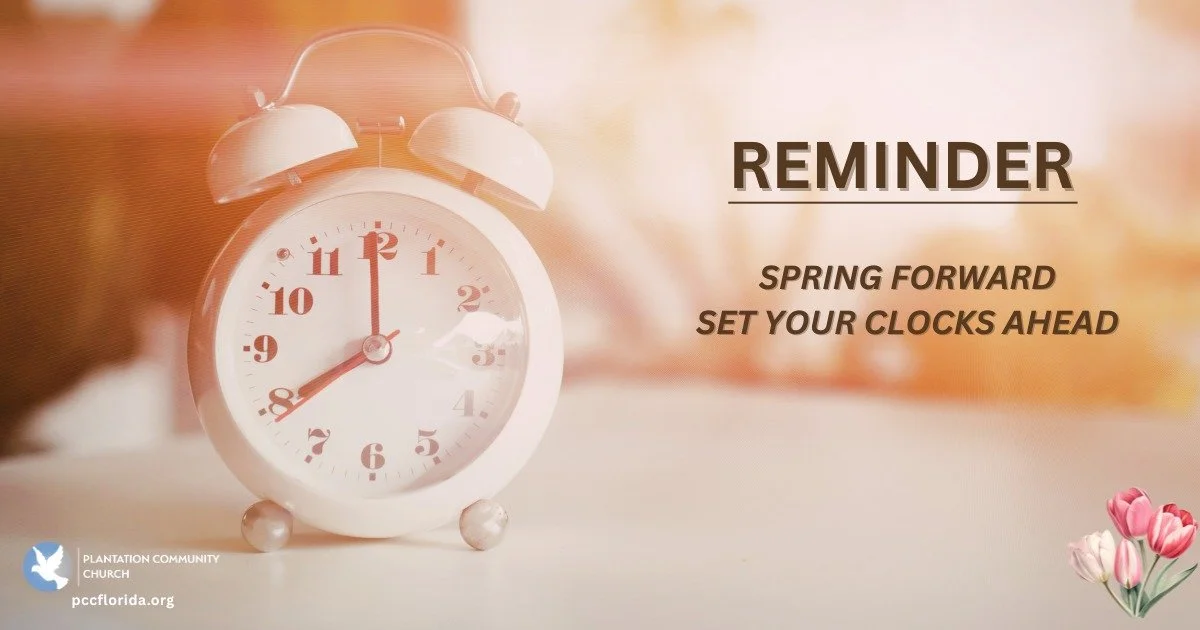 If you forget to change your clocks, we have a second service! 😀