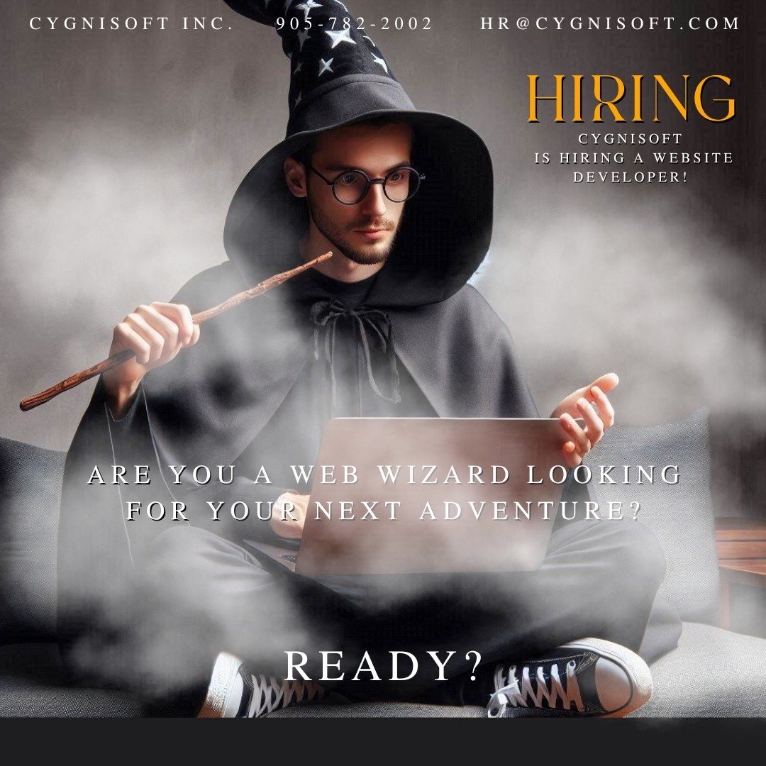 Are you a web wizard looking for your next adventure? 🌟 CygniSoft is hiring a remote website developer on contract!

MUST HAVE
Working knowledge of #Squarespace

#WebDevelopment #CygniSoft #ContractJobs #JoinUs